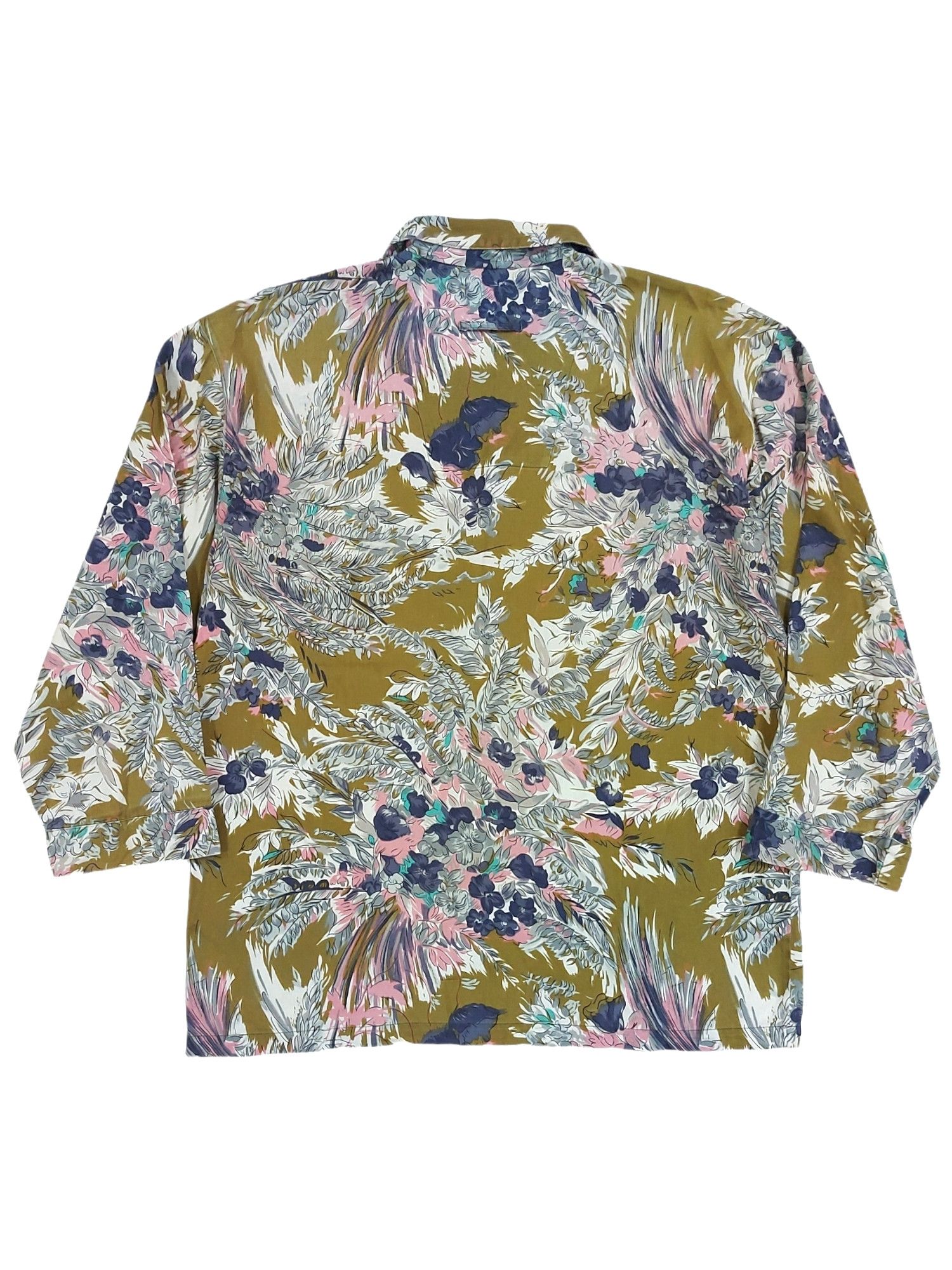 Jean Paul Gaultier Rare! Jean Paul Gaultier Homme Floral Size US L / EU 52-54 / 3 - 2 Thumbnail