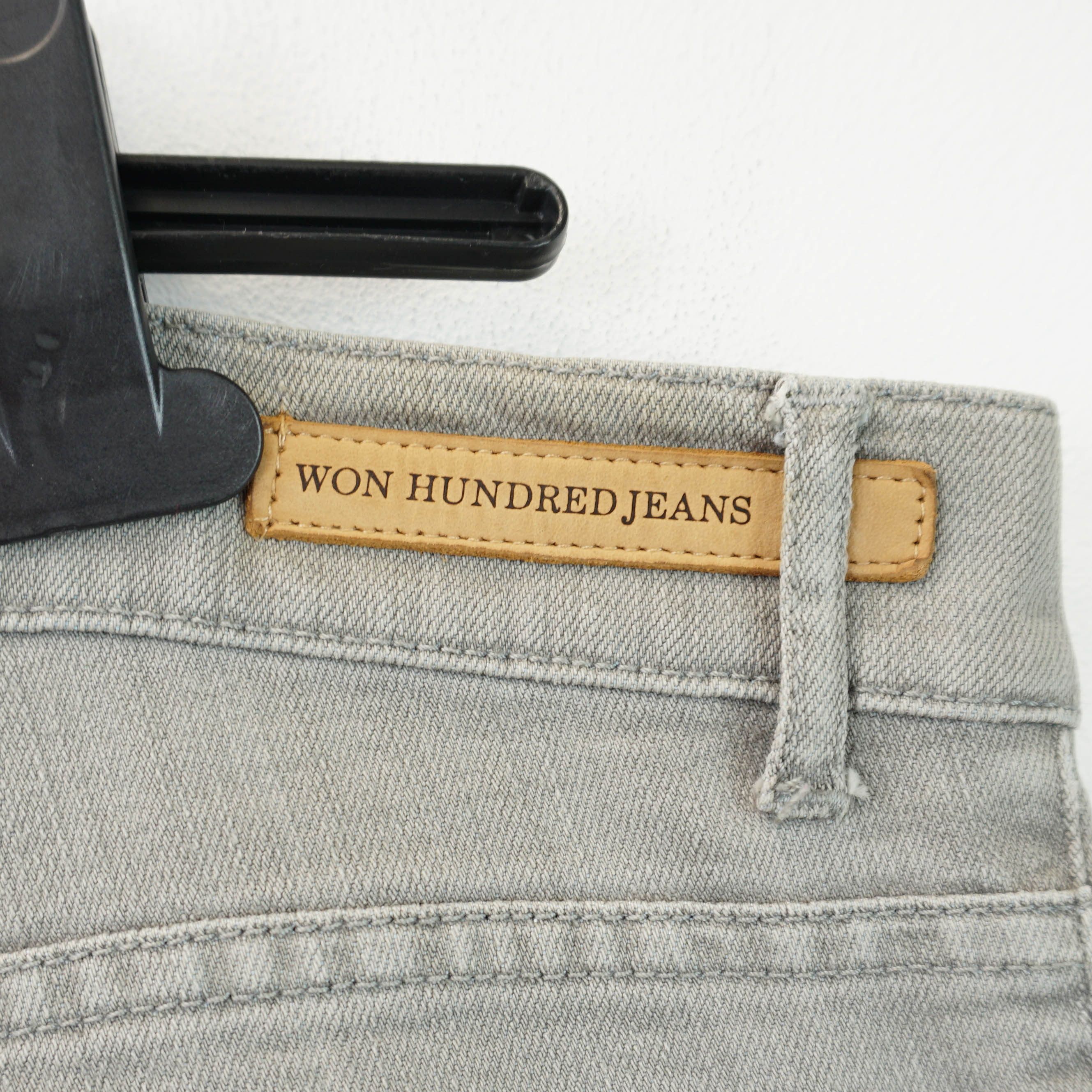 Won Hundred Classic Grey Jeans Size US 30 / EU 46 - 4 Thumbnail