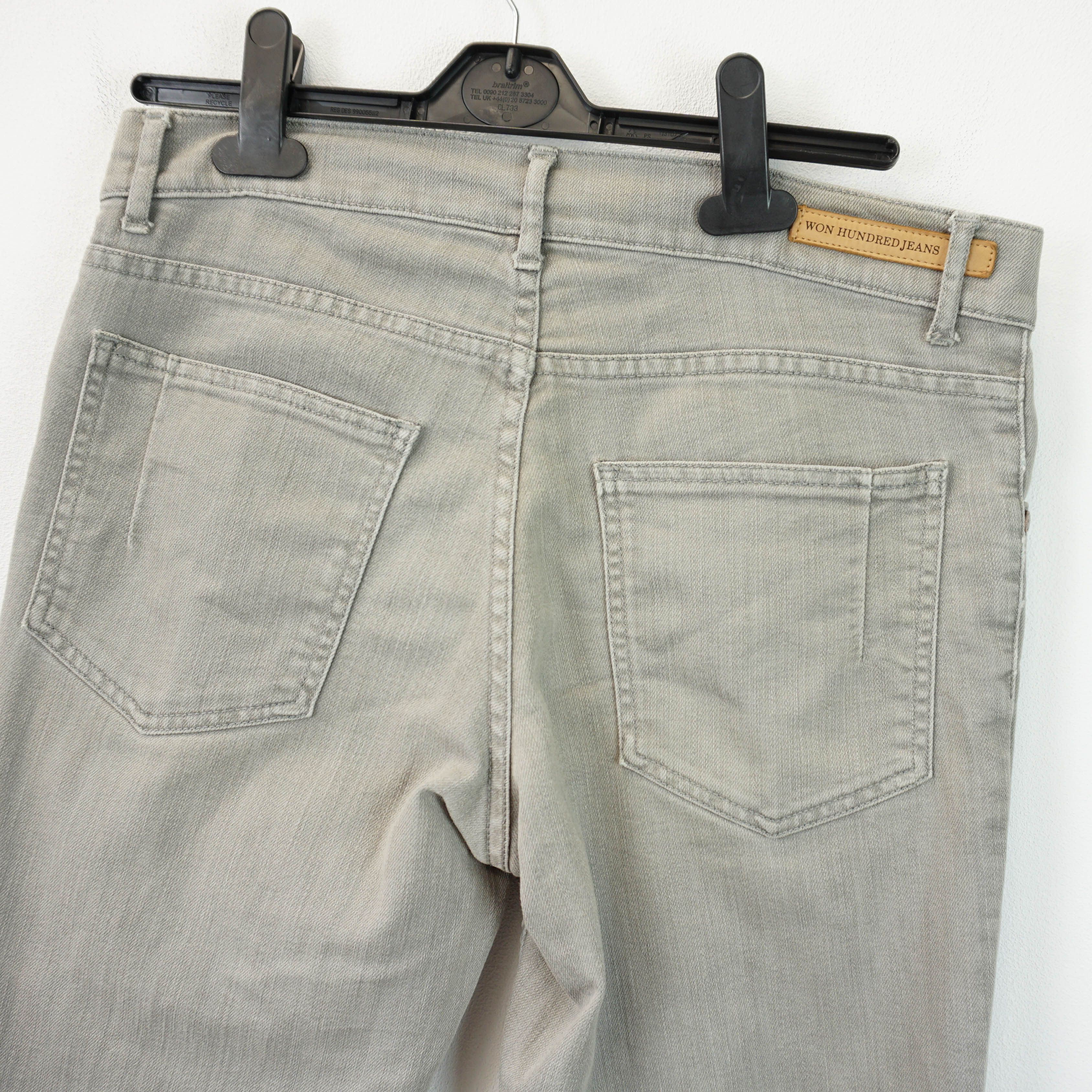 Won Hundred Classic Grey Jeans Size US 30 / EU 46 - 3 Thumbnail