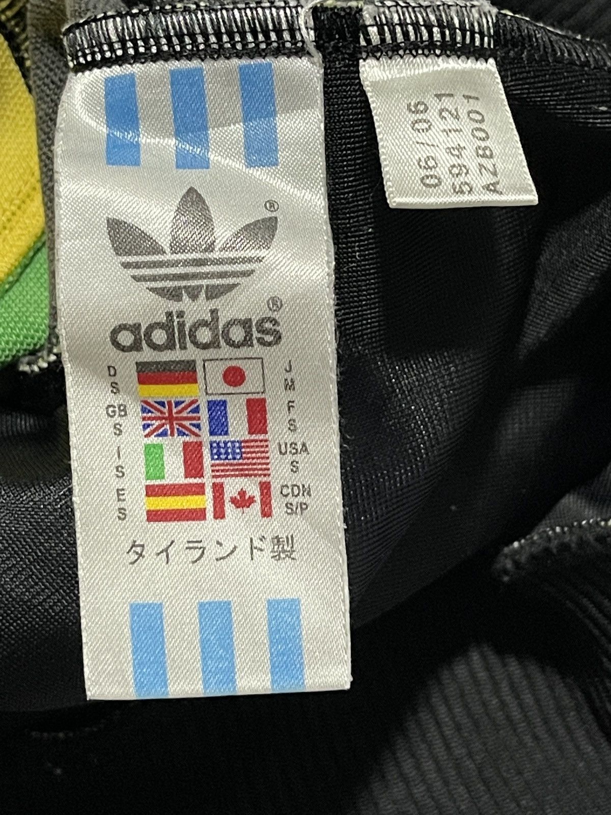 Adidas Adidas Kingston Jamaica Tracktop - size M Size US M / EU 48-50 / 2 - 7 Thumbnail