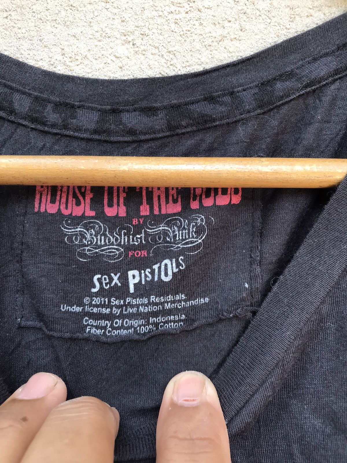 Band Tees × Vintage NEVER MIND THE BOLLOCKS BY SEX PISTOLS TEE Size US S / EU 44-46 / 1 - 8 Thumbnail
