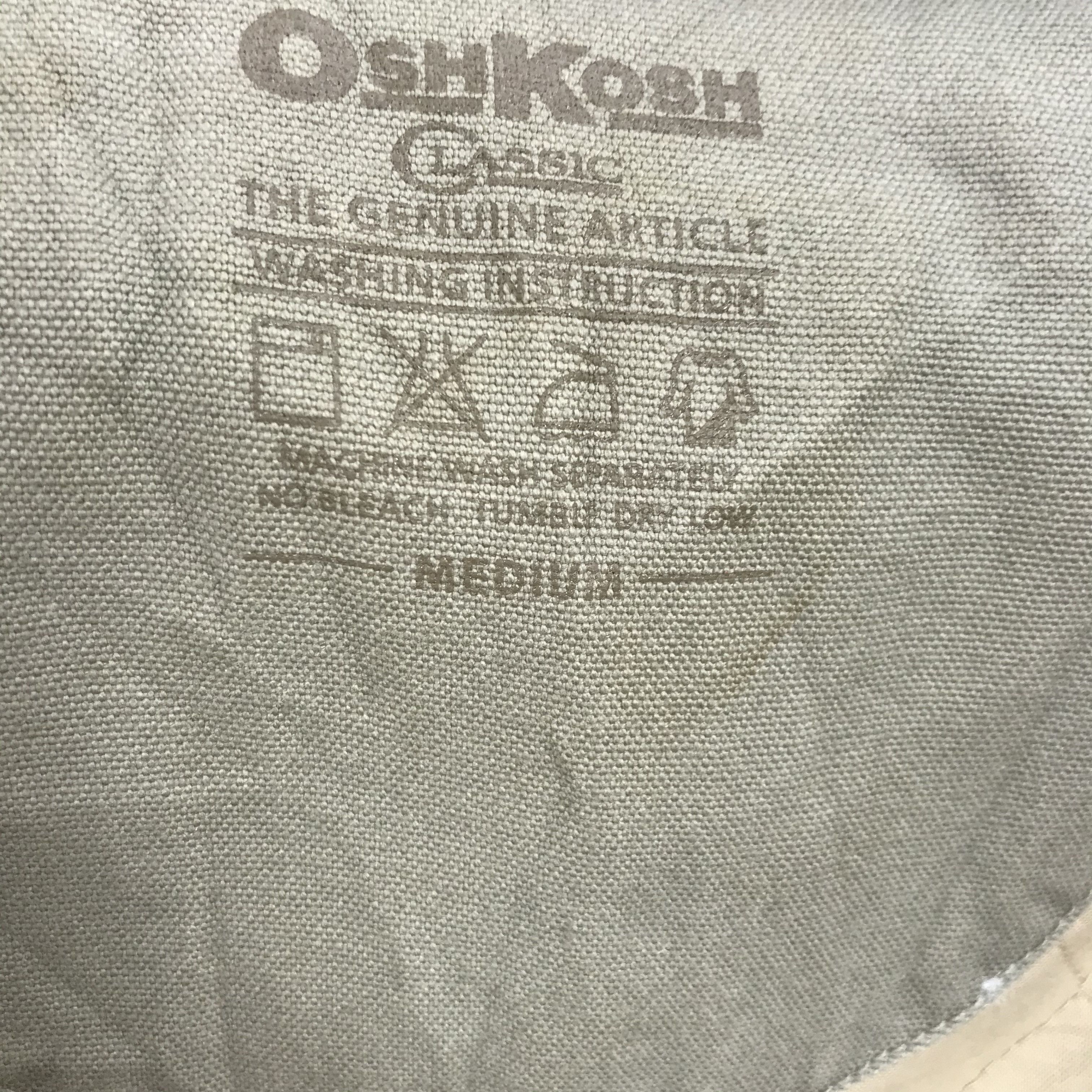 Vintage Oshkosh Hoodie Jacket Windbreaker Hooded Jackets