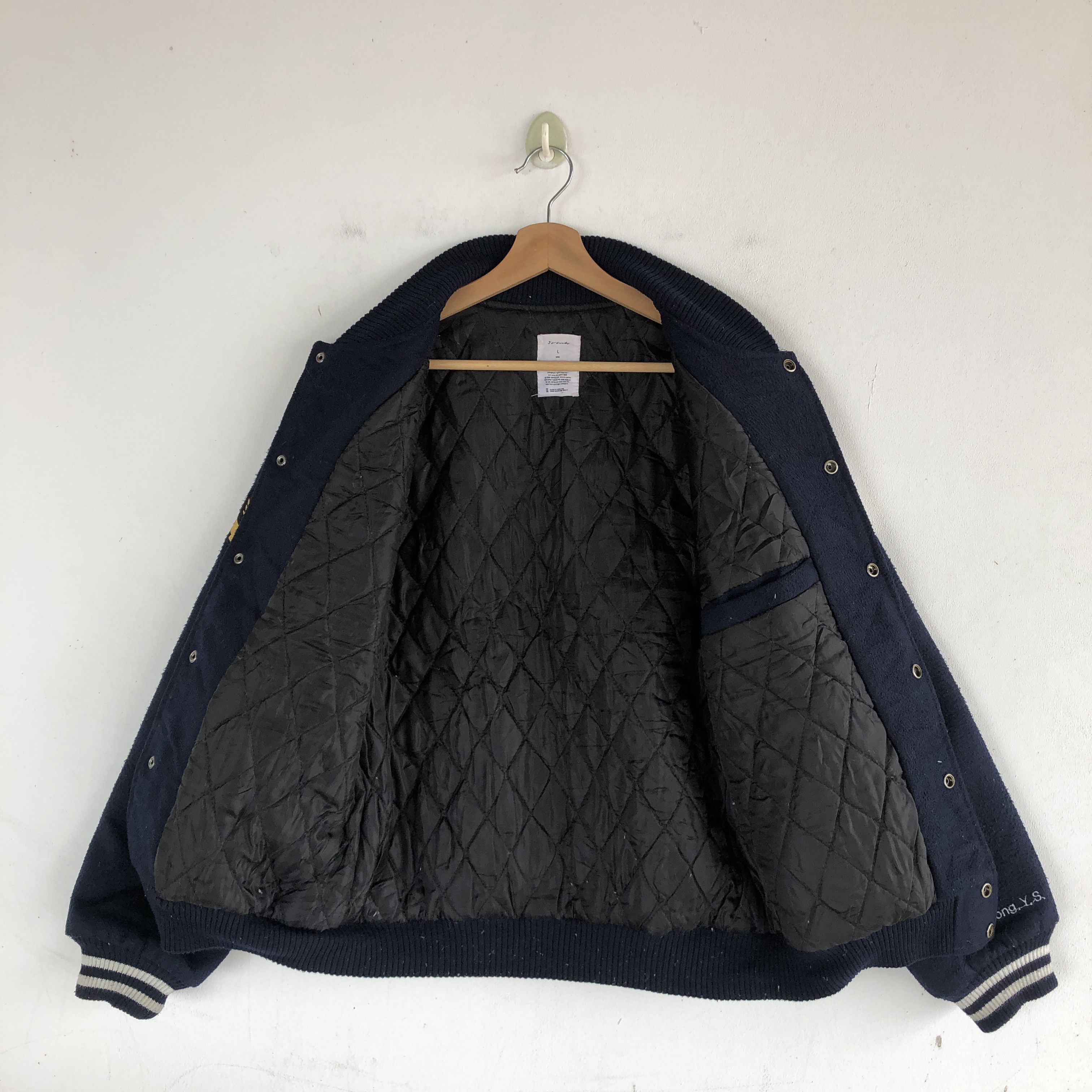 Vintage Gyeongil High School Varsity Jacket Letterman Wool Jacket Size US M / EU 48-50 / 2 - 12 Thumbnail