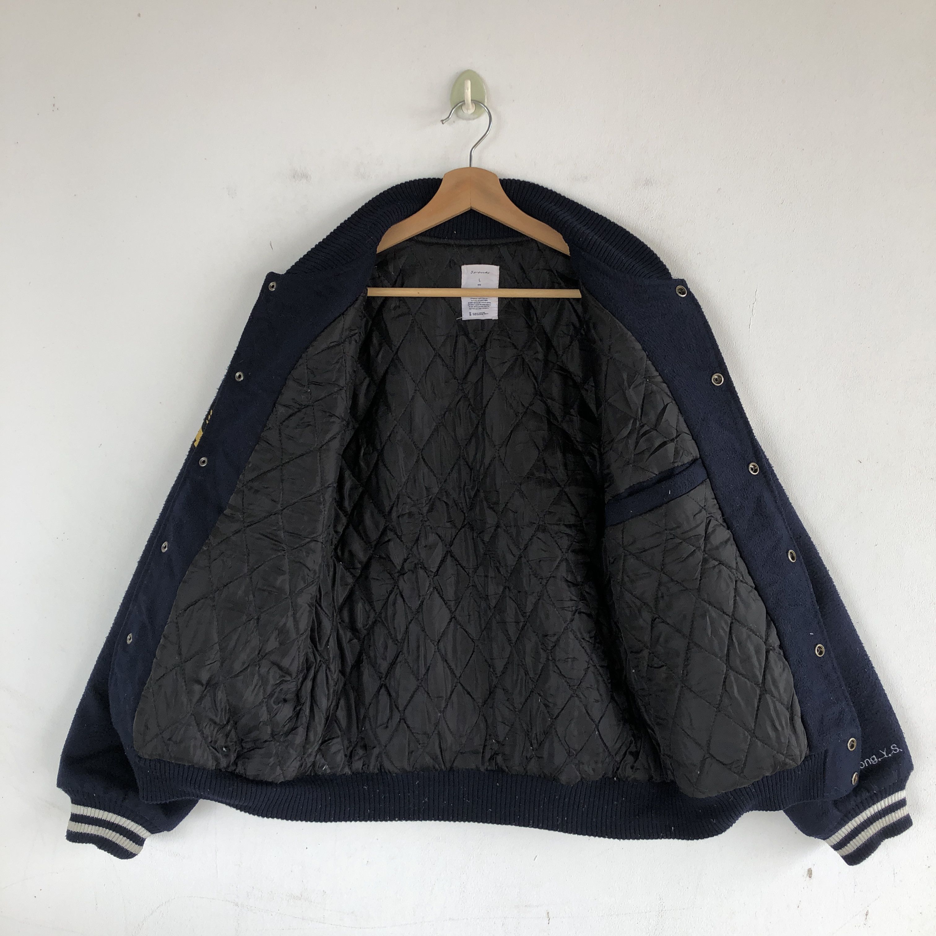 Vintage Gyeongil High School Varsity Jacket Letterman Wool Jacket Size US M / EU 48-50 / 2 - 11 Thumbnail