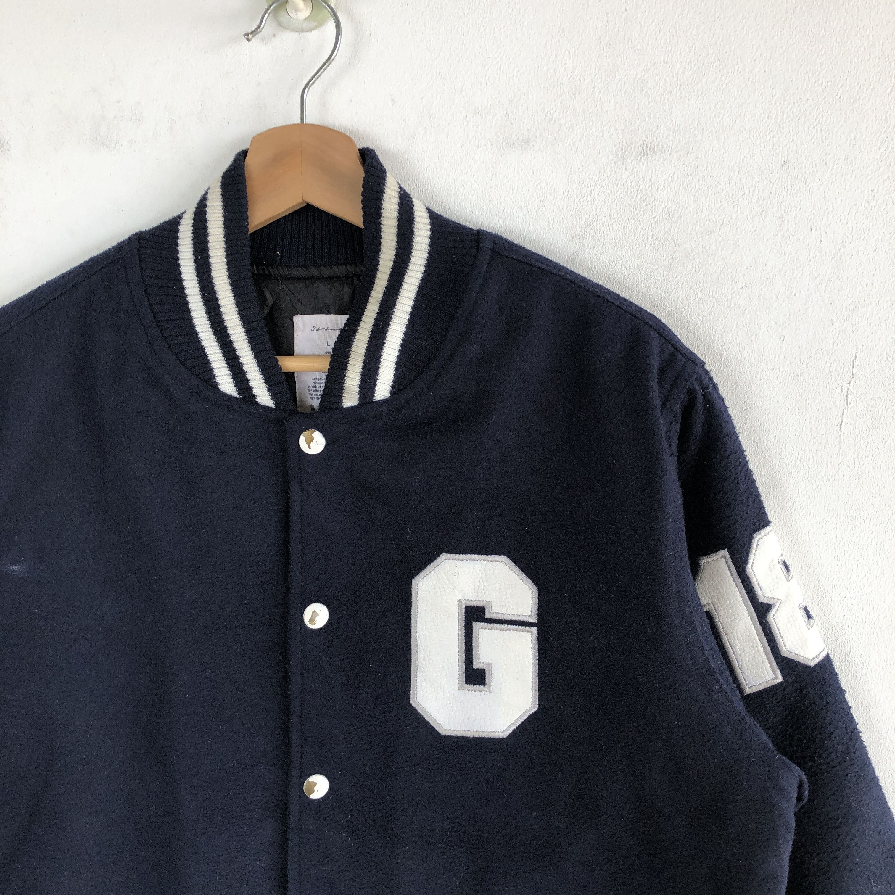 Vintage Gyeongil High School Varsity Jacket Letterman Wool Jacket Size US M / EU 48-50 / 2 - 5 Thumbnail