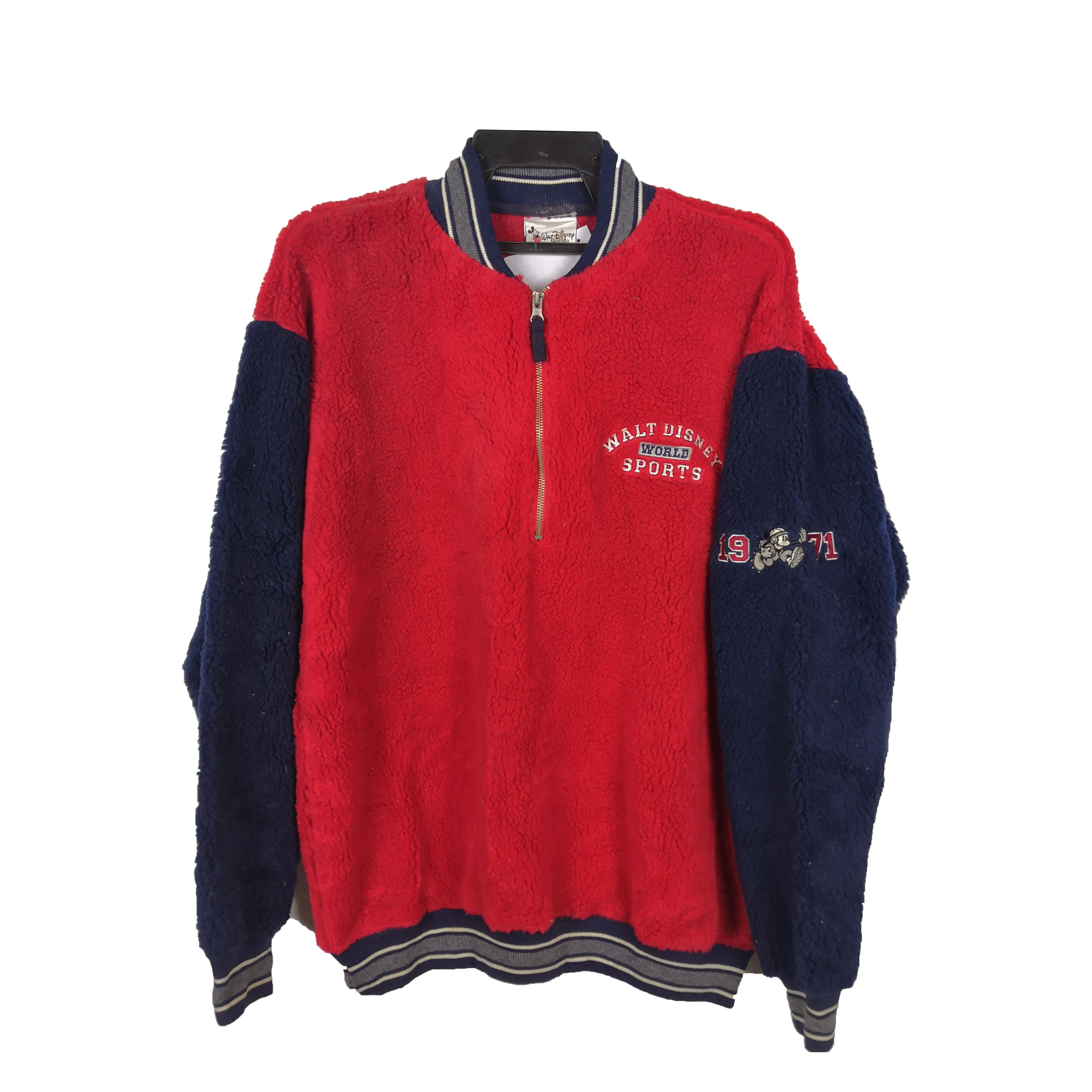 Cartoon Network × Mickey Mouse Vintage Walt Disney Mickey Mouse Fleece Zipper Jackets Size US L / EU 52-54 / 3 - 1 Thumbnail
