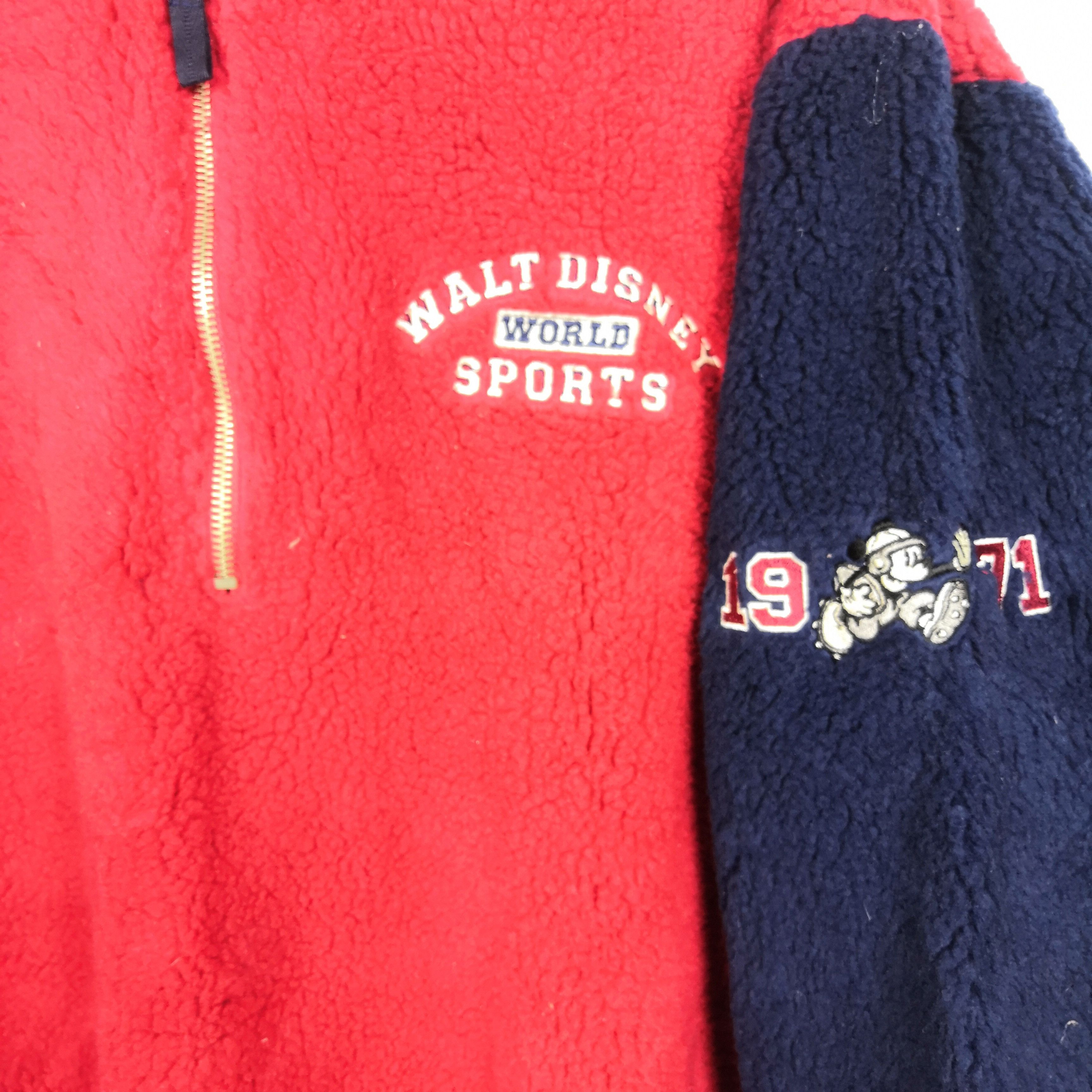 Cartoon Network × Mickey Mouse Vintage Walt Disney Mickey Mouse Fleece Zipper Jackets Size US L / EU 52-54 / 3 - 6 Thumbnail