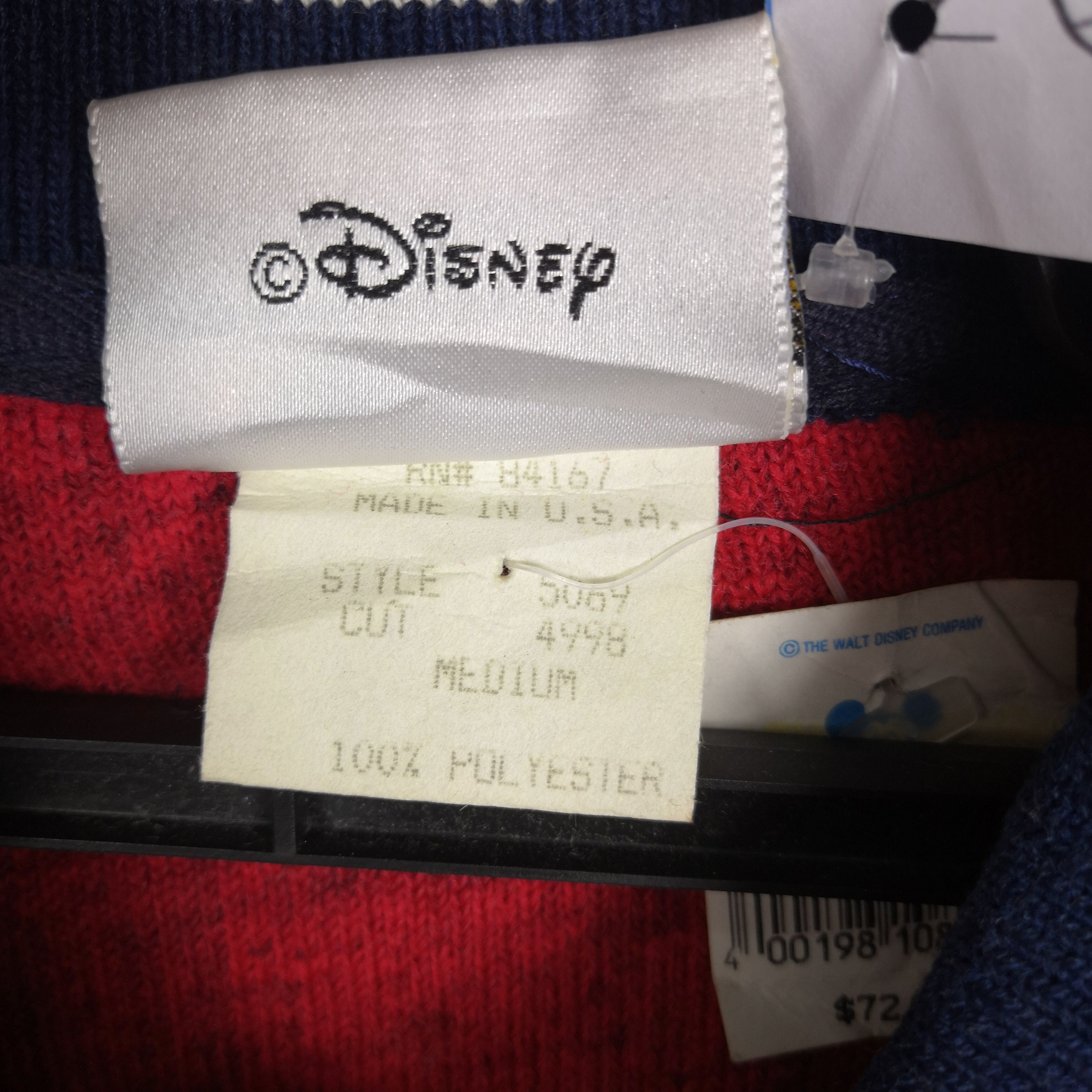 Cartoon Network × Mickey Mouse Vintage Walt Disney Mickey Mouse Fleece Zipper Jackets Size US L / EU 52-54 / 3 - 9 Thumbnail