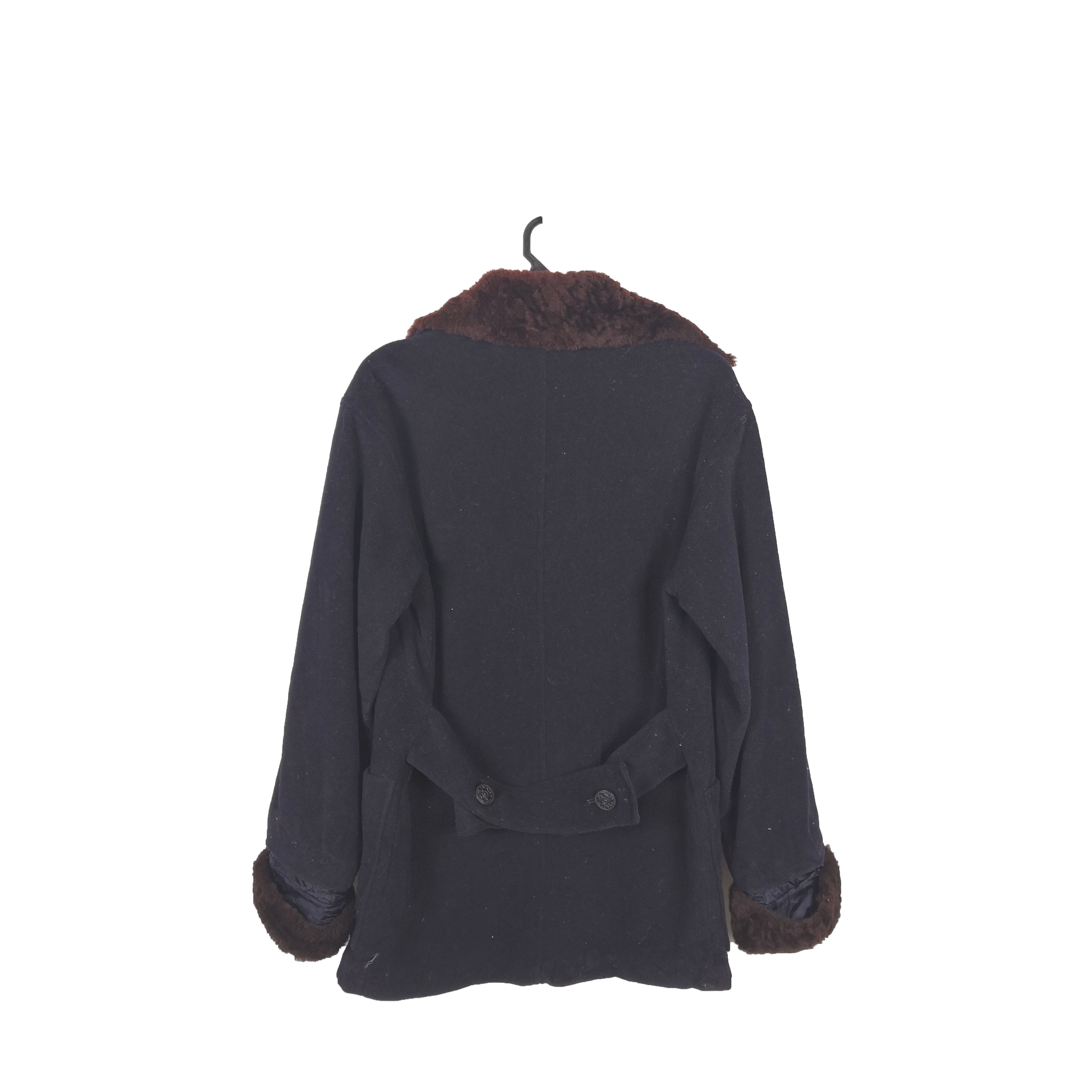 Salvatore Ferragamo × Vintage Vintage Salvatore Ferragamo Long Coat Wool Jackets Size US S / EU 44-46 / 1 - 2 Thumbnail