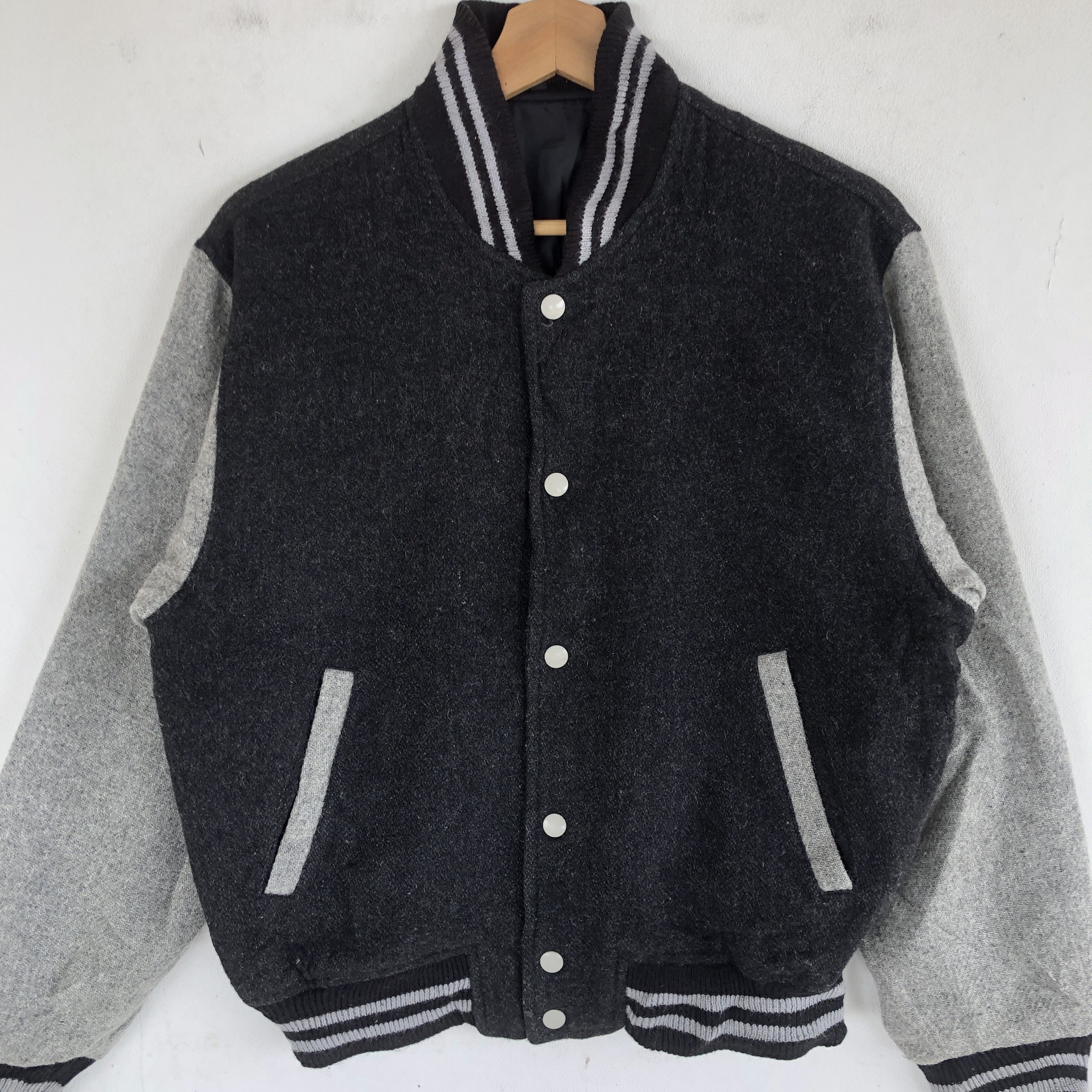 Japanese Brand × Vintage Vintage Japanese Varsity Jackets Japanese Wool Jacket Size US L / EU 52-54 / 3 - 4 Thumbnail