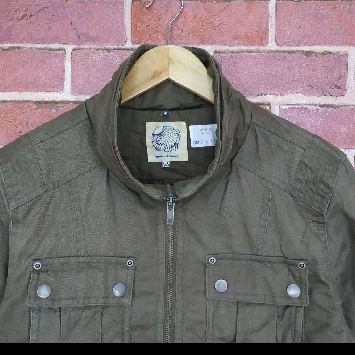 Vintage Vintage Made In Heaven Tactical Pocket Army Style Jacket Size US M / EU 48-50 / 2 - 4 Thumbnail