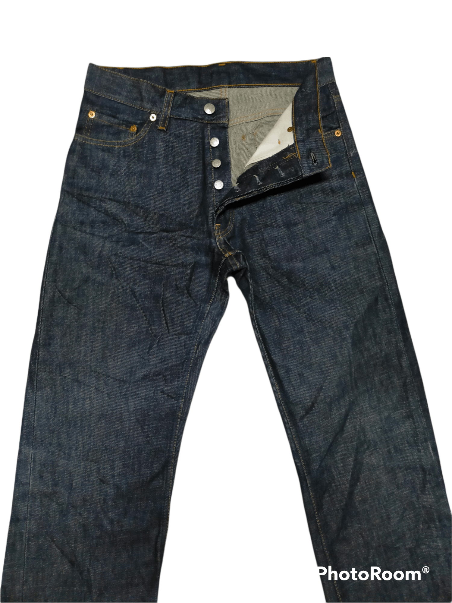Helmut Lang Archival 1998 helmut Lang Blue jeans Size US 30 / EU 46 - 4 Thumbnail