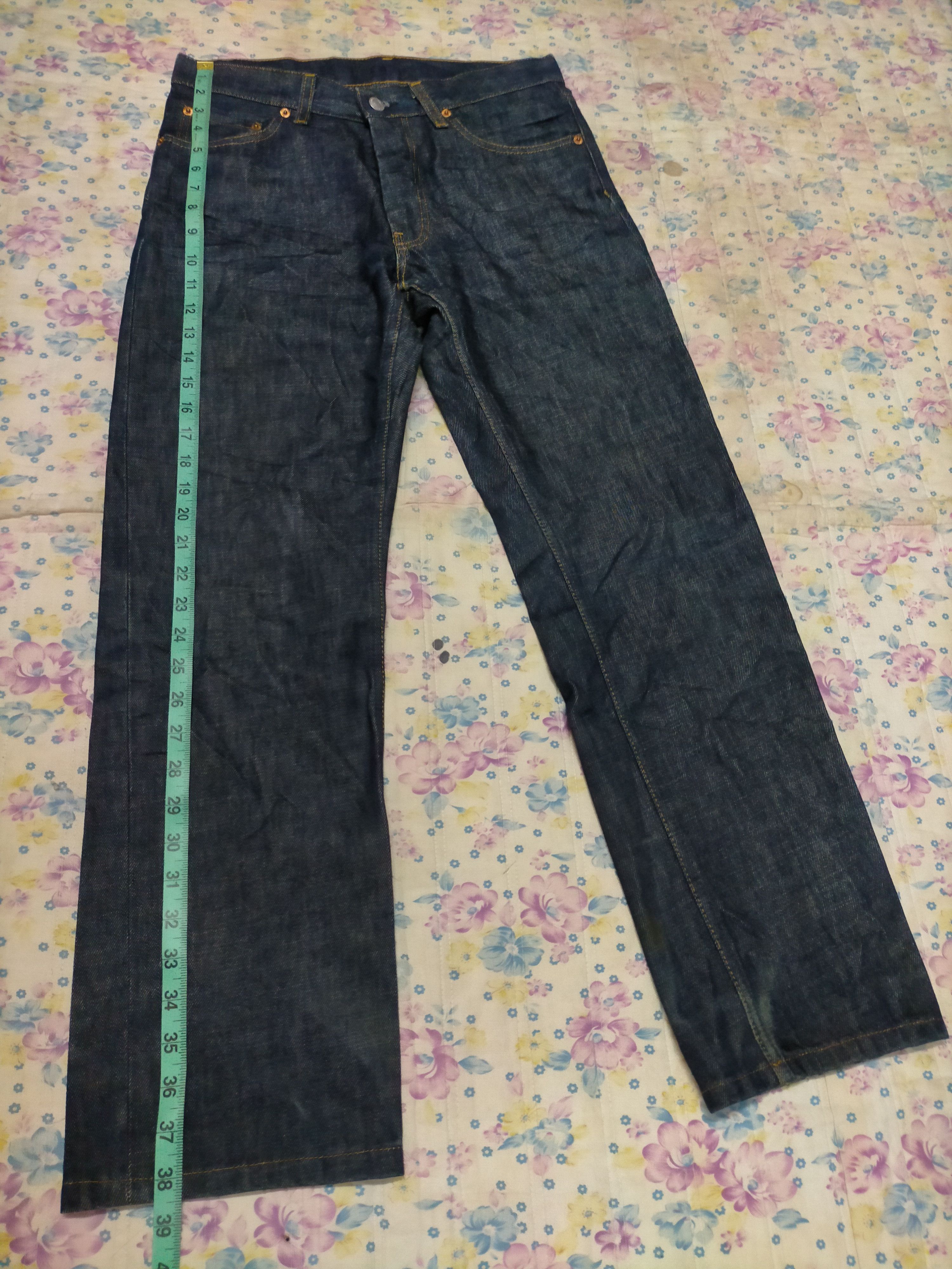 Helmut Lang Archival 1998 helmut Lang Blue jeans Size US 30 / EU 46 - 13 Thumbnail