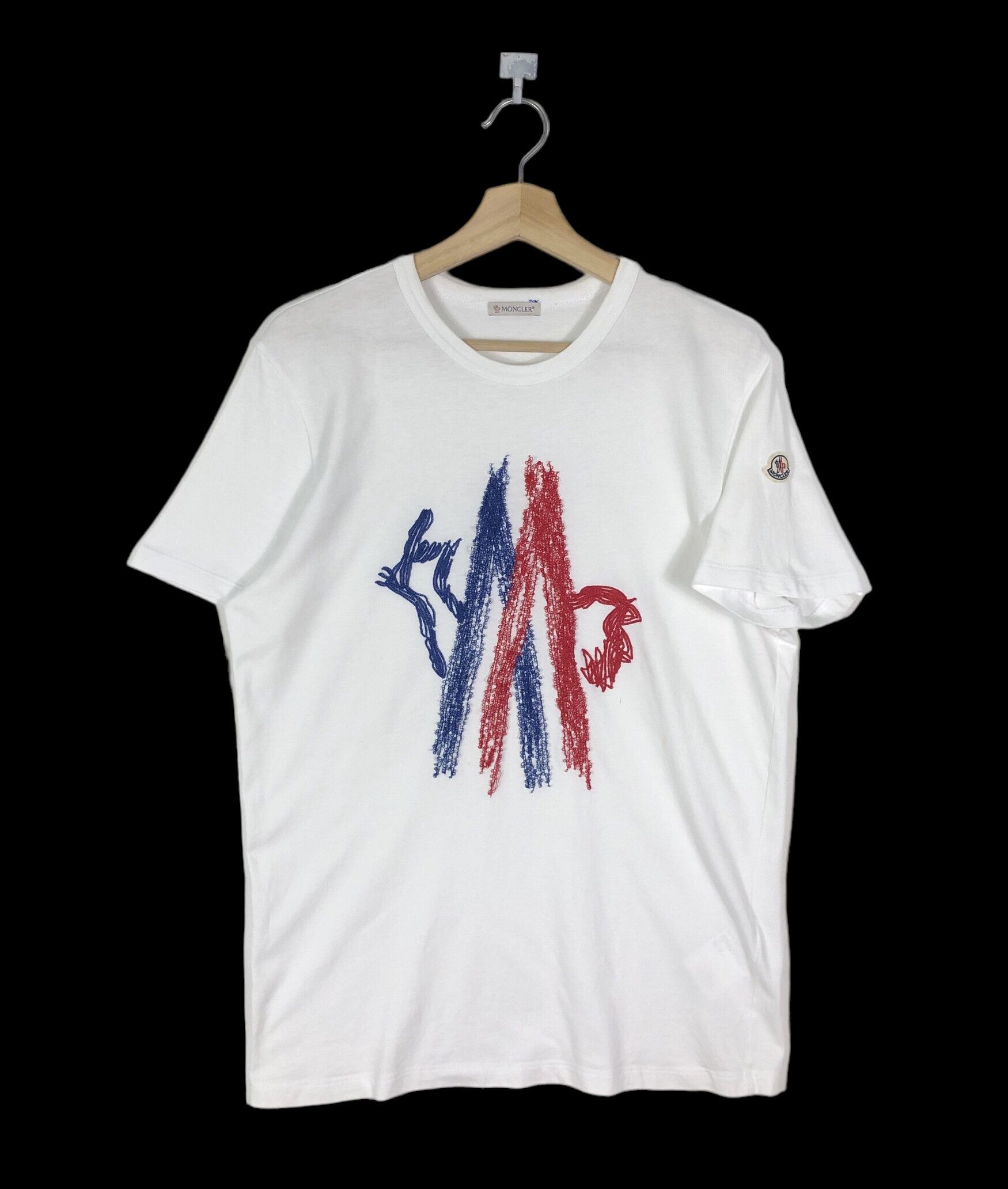 Moncler SS18 MAGLIA EMBROIDERY STITCH BIG LOGO Size US M / EU 48-50 / 2 - 1 Thumbnail