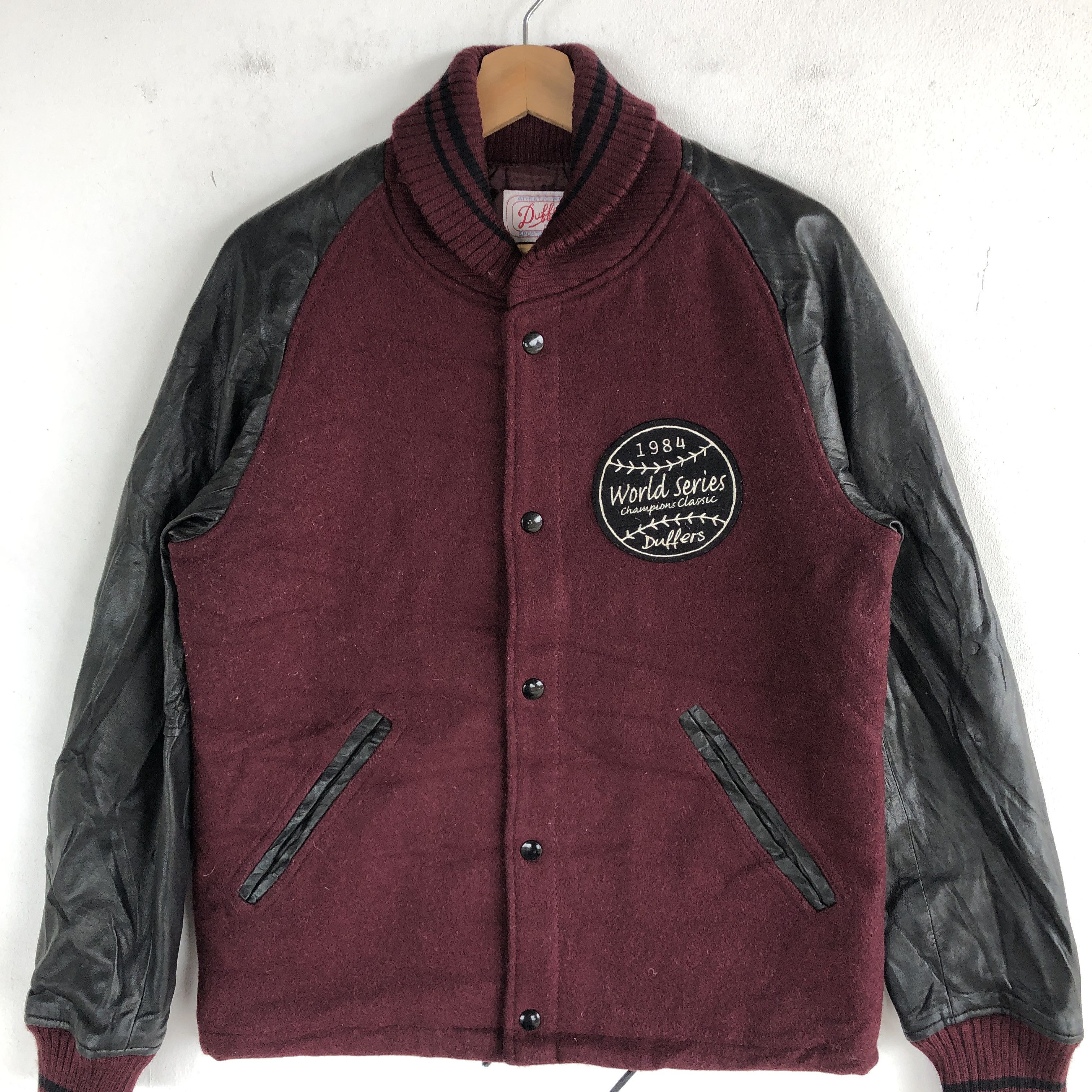 Vintage Duffer Japanese Varsity Jacket Athletic Wear Wool Jacket Size US M / EU 48-50 / 2 - 4 Thumbnail