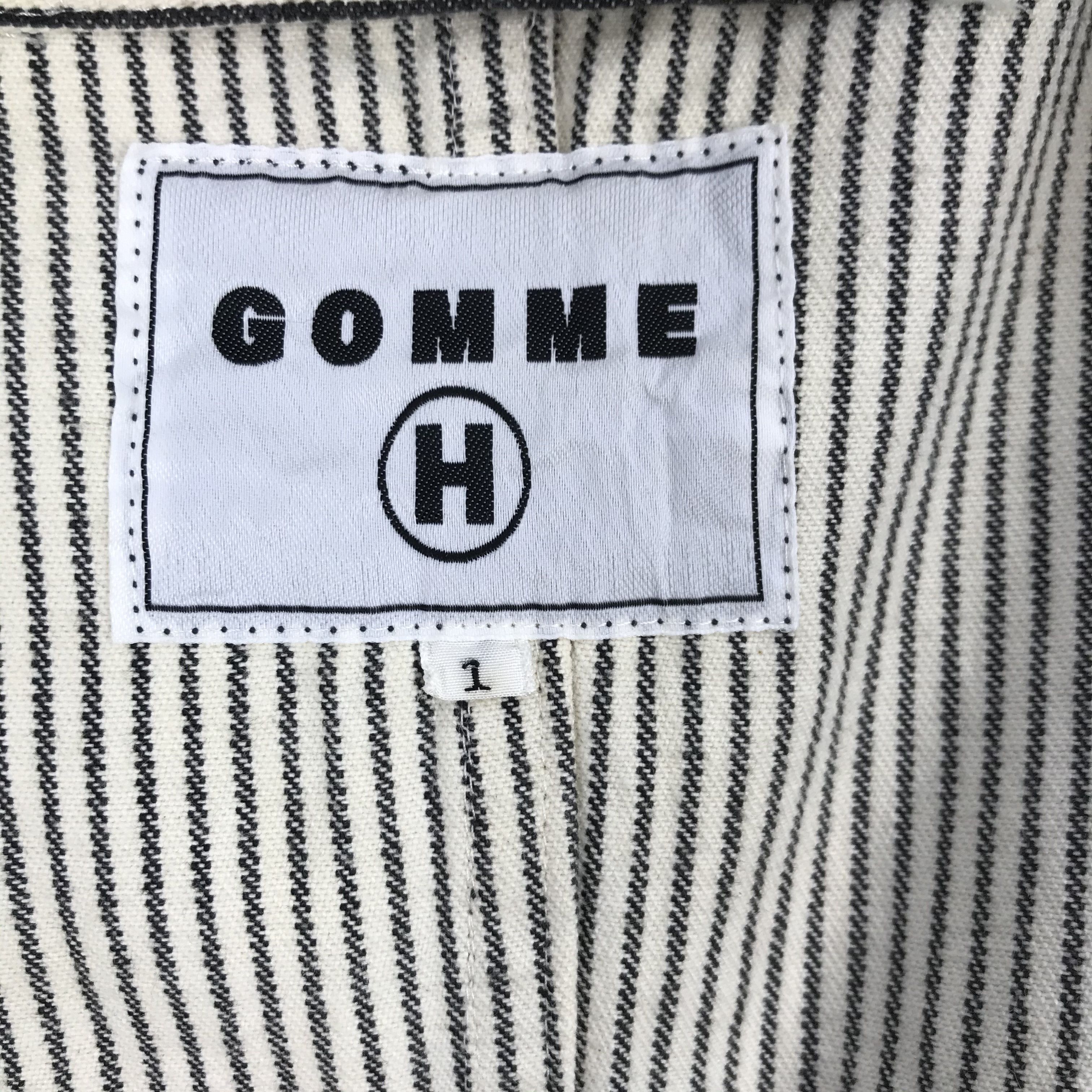 gomme Gomme Homme Jacket Japanese Hickory Jacket Coat Blazer Size US S / EU 44-46 / 1 - 6 Thumbnail