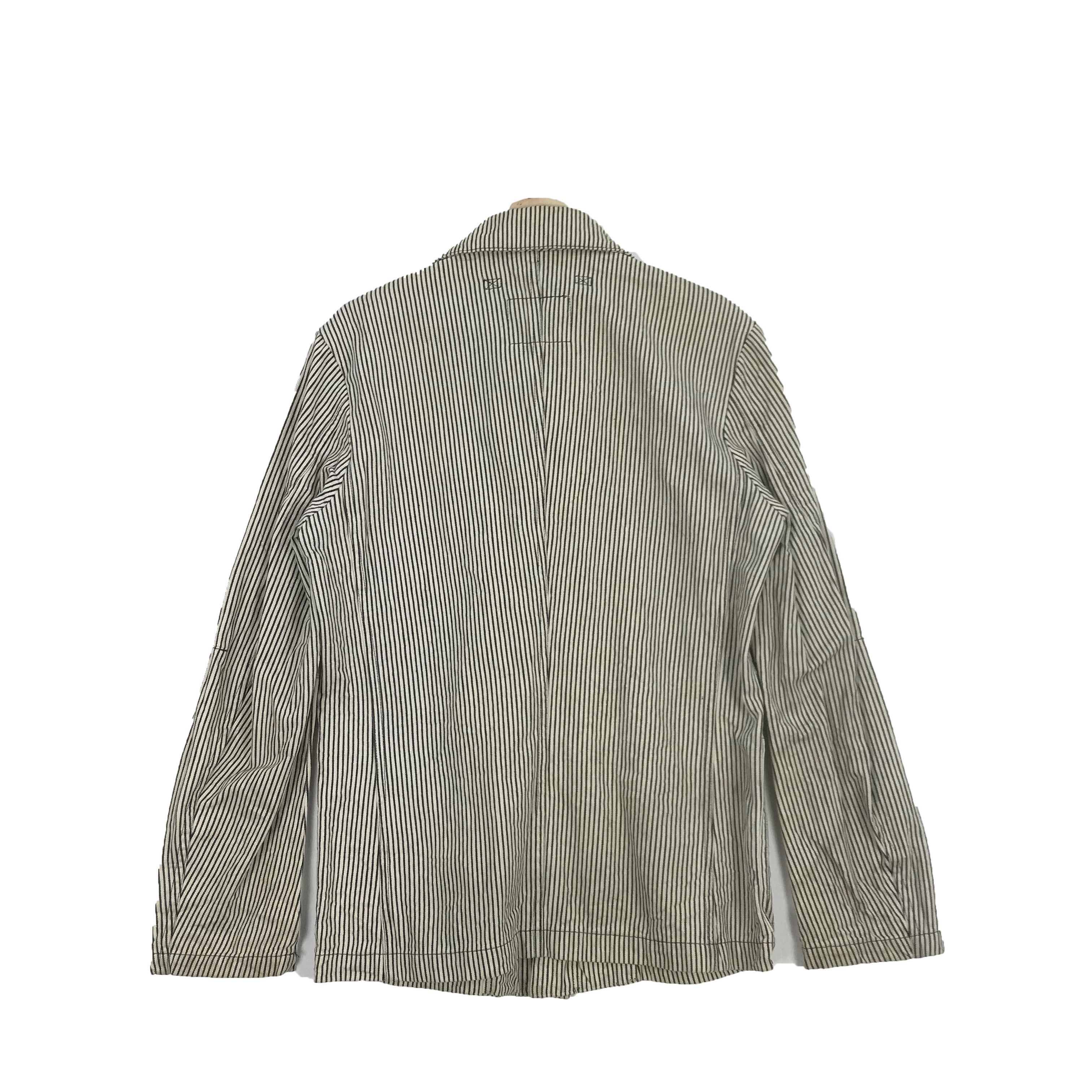 gomme Gomme Homme Jacket Japanese Hickory Jacket Coat Blazer Size US S / EU 44-46 / 1 - 2 Thumbnail