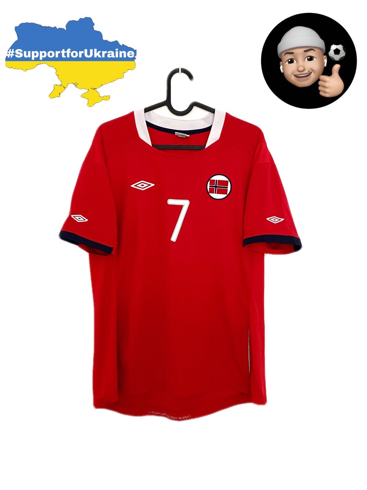 Umbro × Vintage 2010 2011 Norway National Umbro Vintage Home Soccer Jersey Size US S / EU 44-46 / 1 - 1 Thumbnail