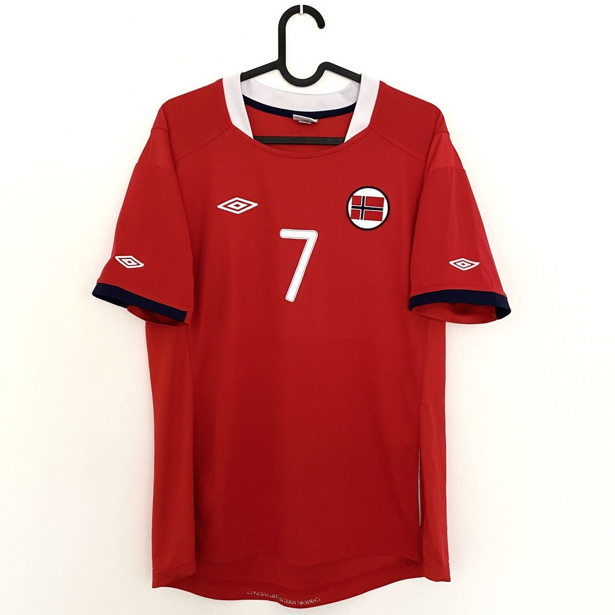 Umbro × Vintage 2010 2011 Norway National Umbro Vintage Home Soccer Jersey Size US S / EU 44-46 / 1 - 2 Thumbnail