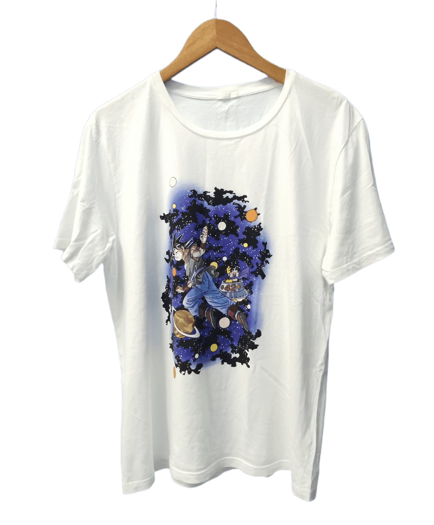 Anime Dragon Ball Z Japan Anime Tee Akira Evangelion Bleach Size US XL / EU 56 / 4 - 2 Thumbnail