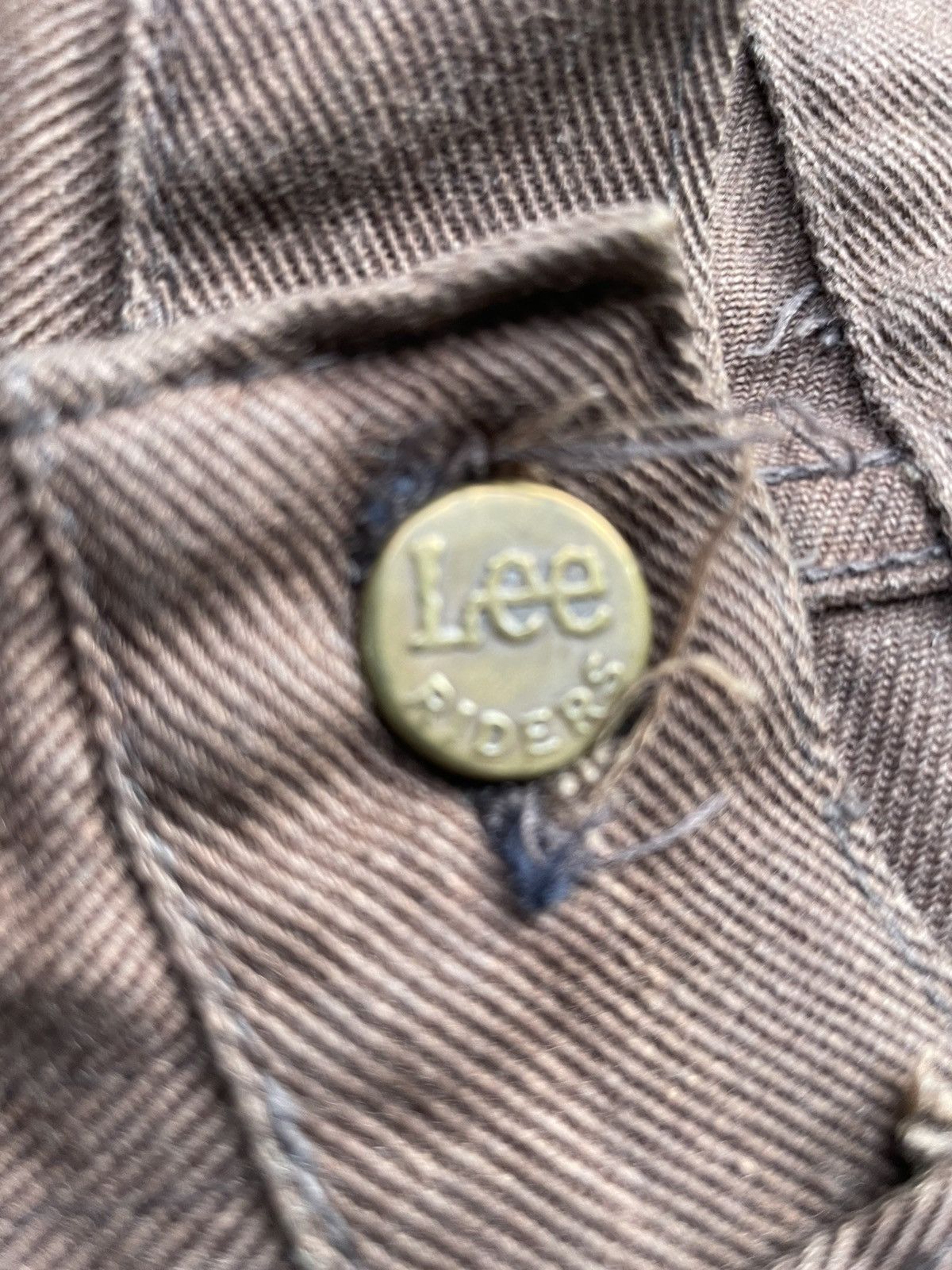 Lee × Vintage Lee Riders Vintage 70’s Denim Size US 31 - 17 Thumbnail