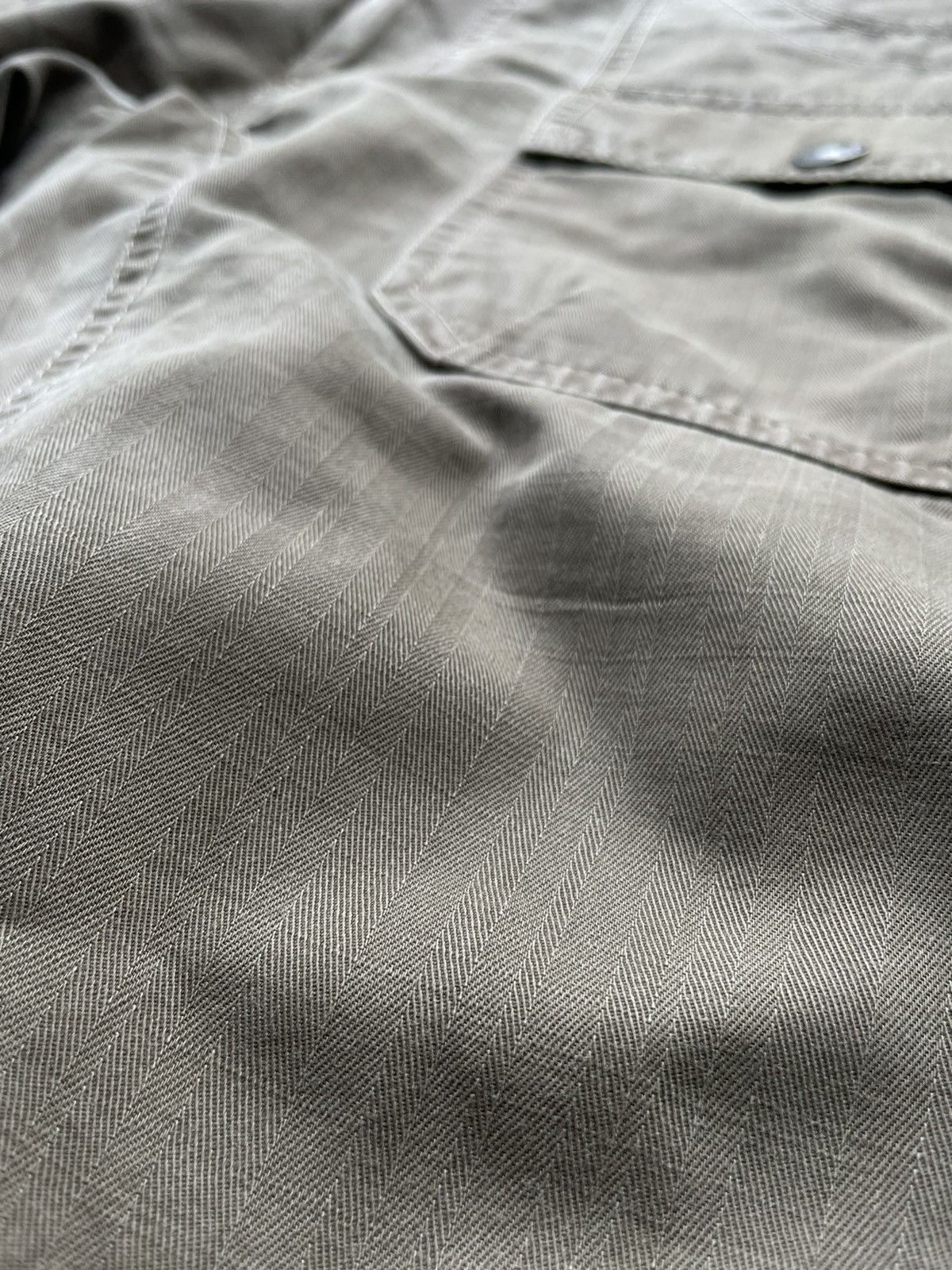 Japanese Brand Vache Herringbone Twill Bush Pant Size US 33 - 17 Thumbnail