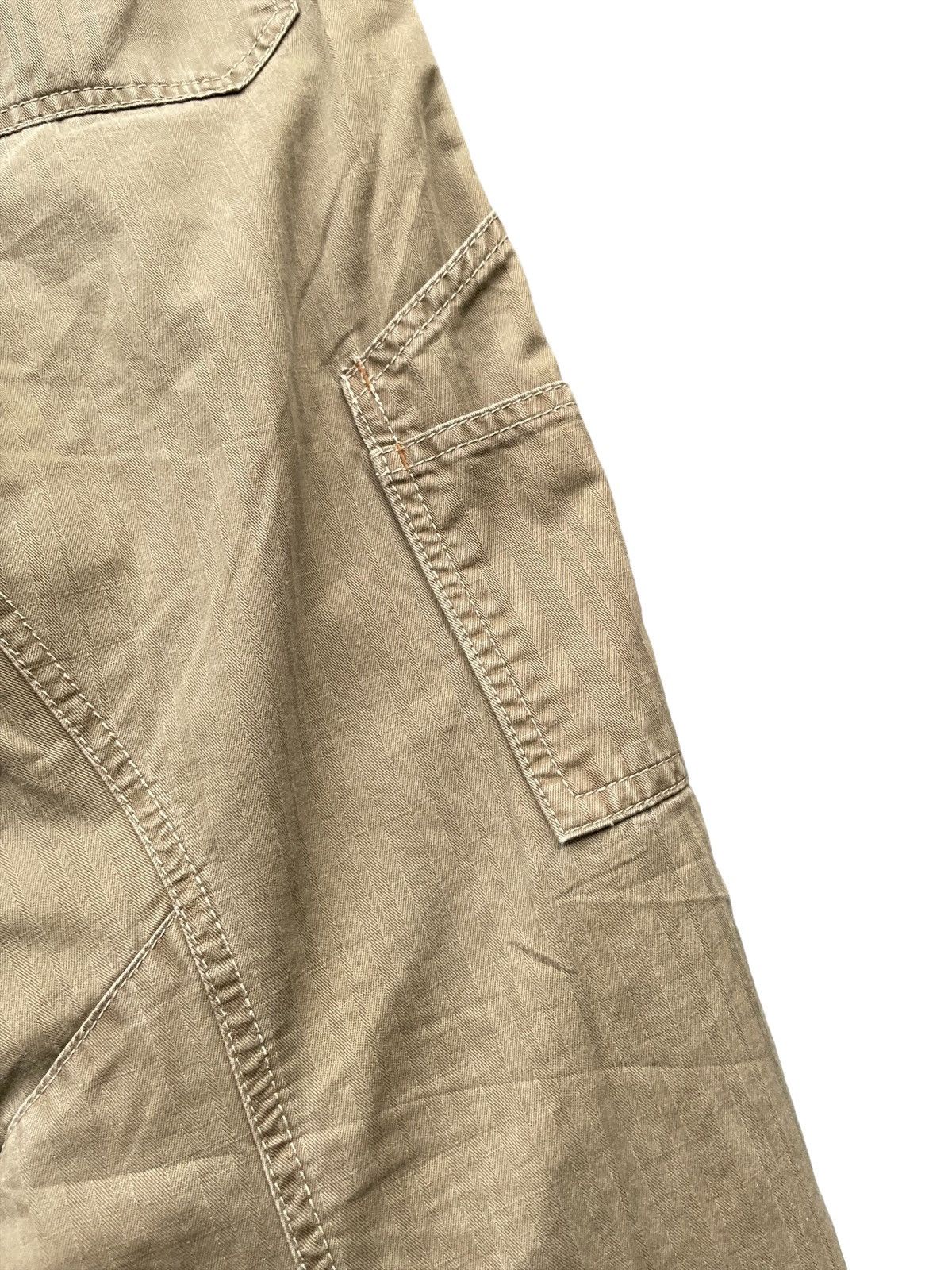 Japanese Brand Vache Herringbone Twill Bush Pant Size US 33 - 11 Thumbnail