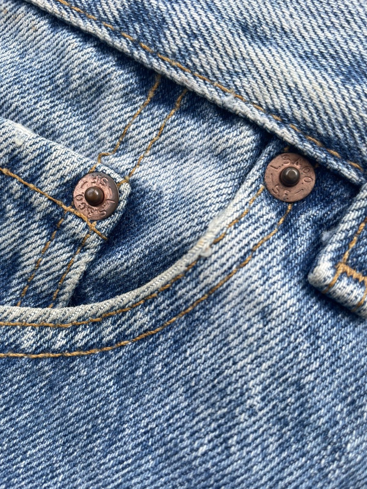 Levi's Vintage Levi’s 501 1993 Usa Aging Faded Wash Size US 40 / EU 56 - 14 Thumbnail
