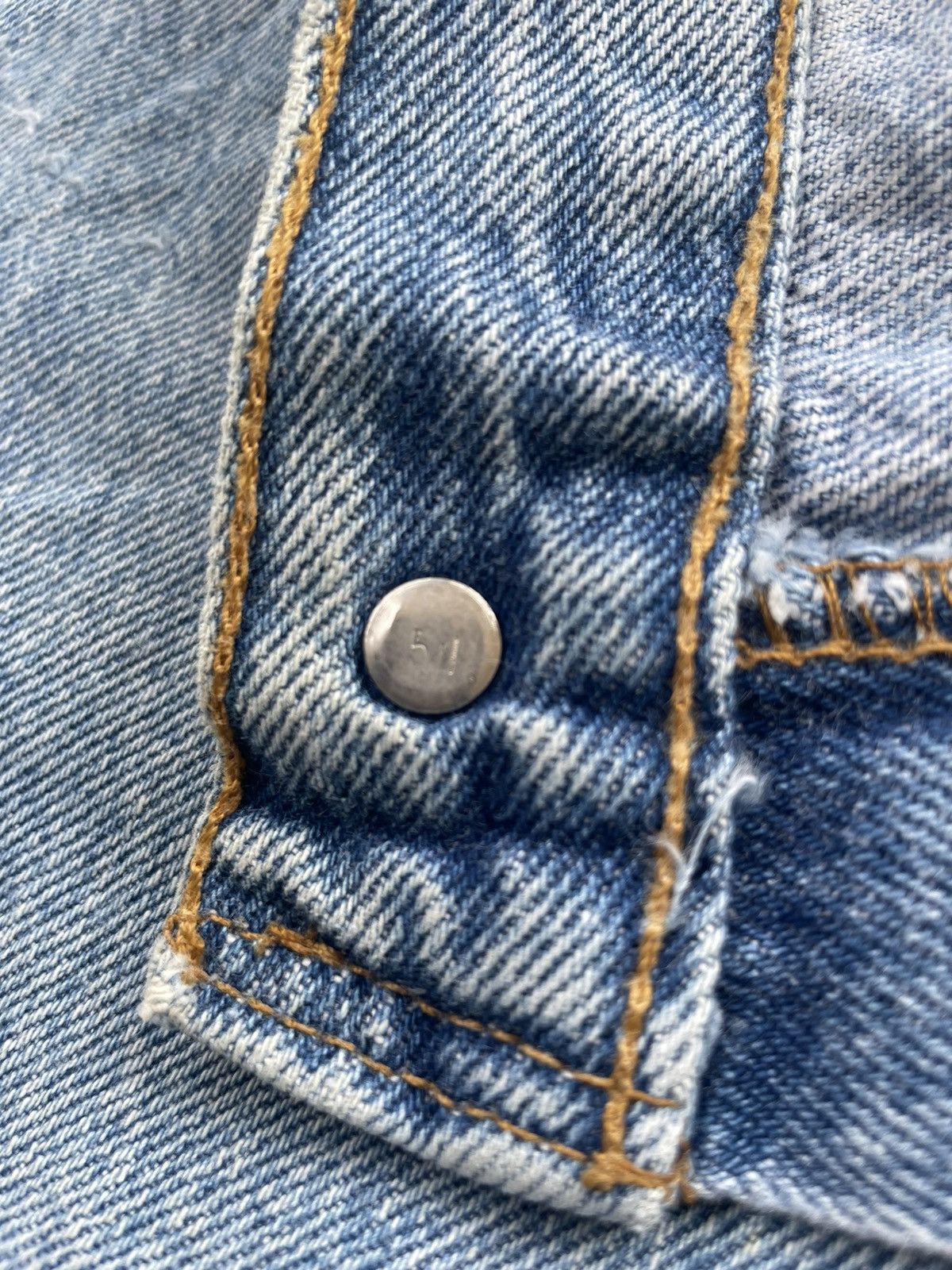 Levi's Vintage Levi’s 501 1993 Usa Aging Faded Wash Size US 40 / EU 56 - 12 Thumbnail