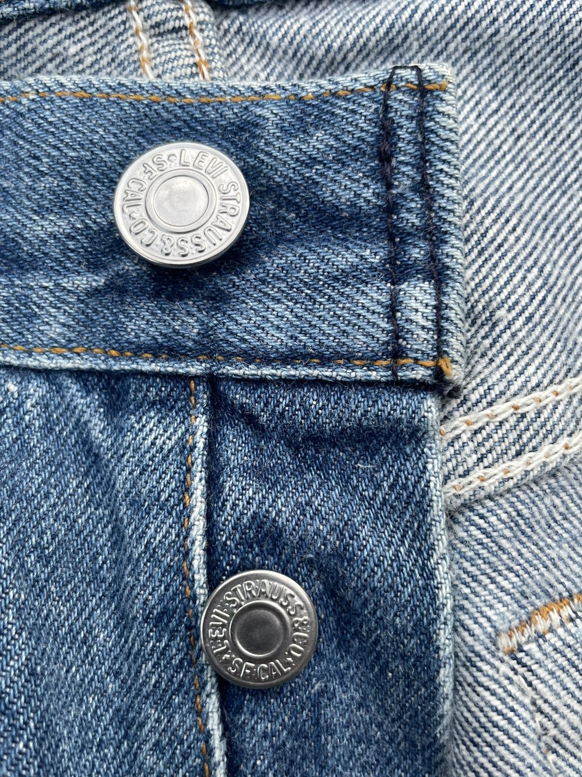 Levi's × Vintage Vintage Levi’s 501xx Usa 1993 Aging Wash Denim Size US 29 - 17 Thumbnail