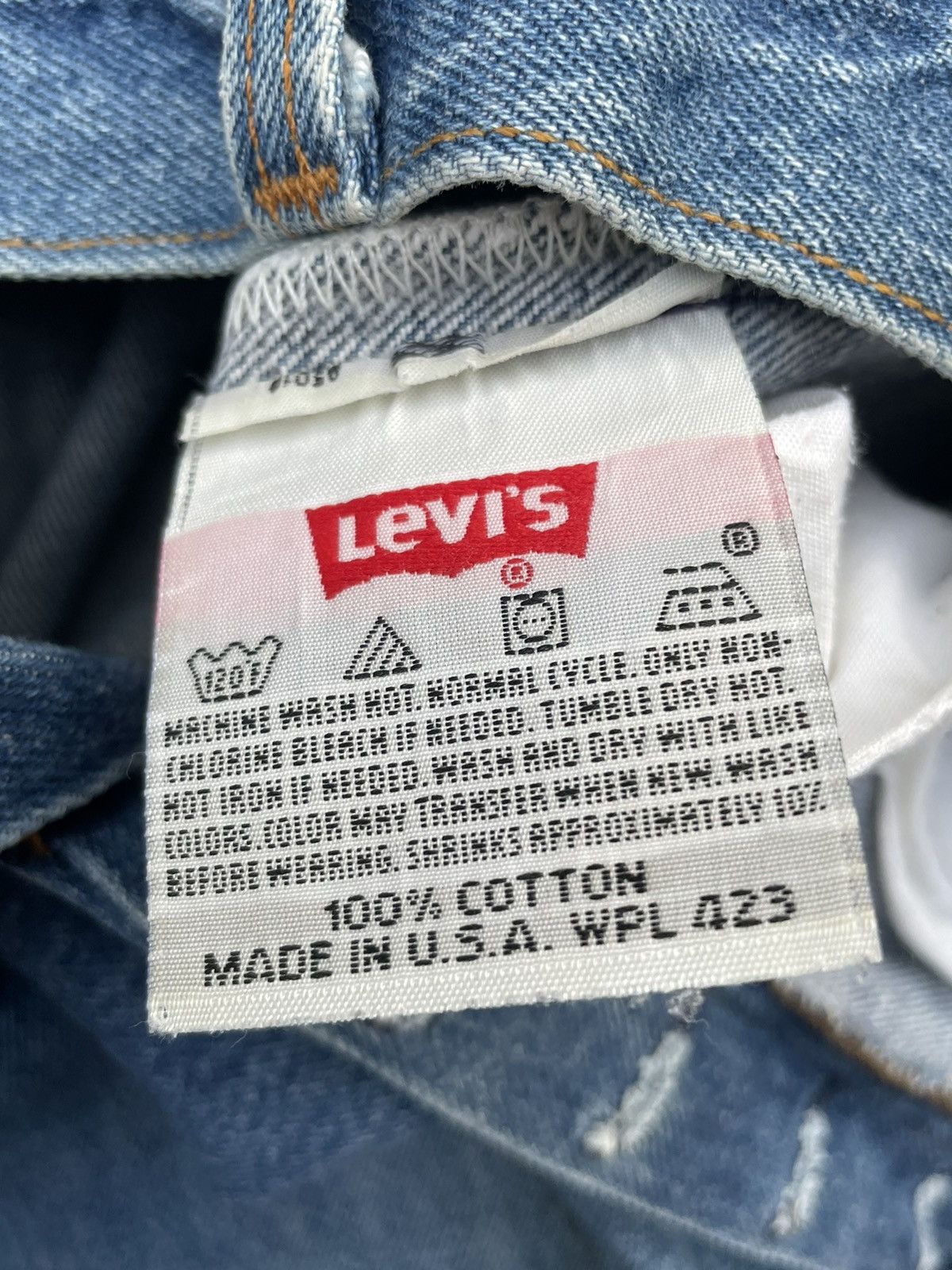 Levi's × Vintage Vintage Levi’s 501xx Usa 1993 Aging Wash Denim Size US 29 - 13 Thumbnail