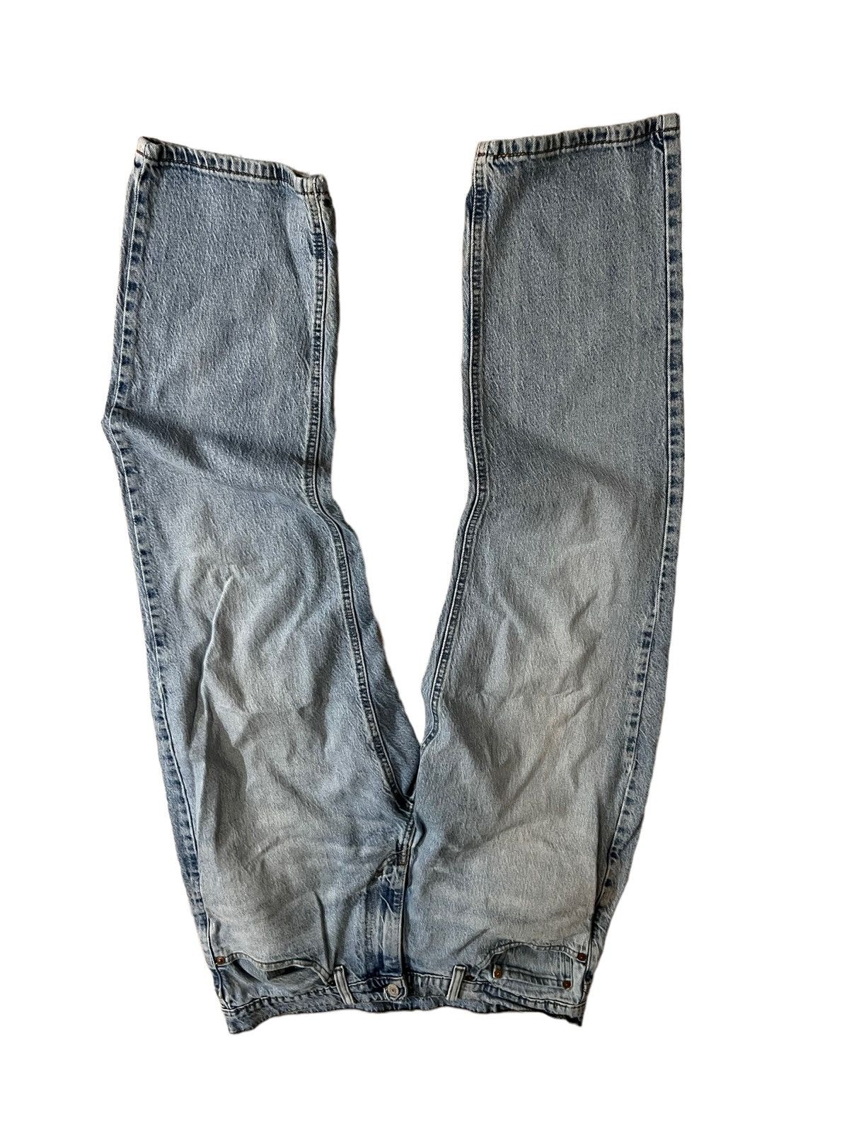 Levi's × Vintage Levi’s 541 Denim Distressed Jeans Faded Vintage Size US 36 / EU 52 - 4 Thumbnail