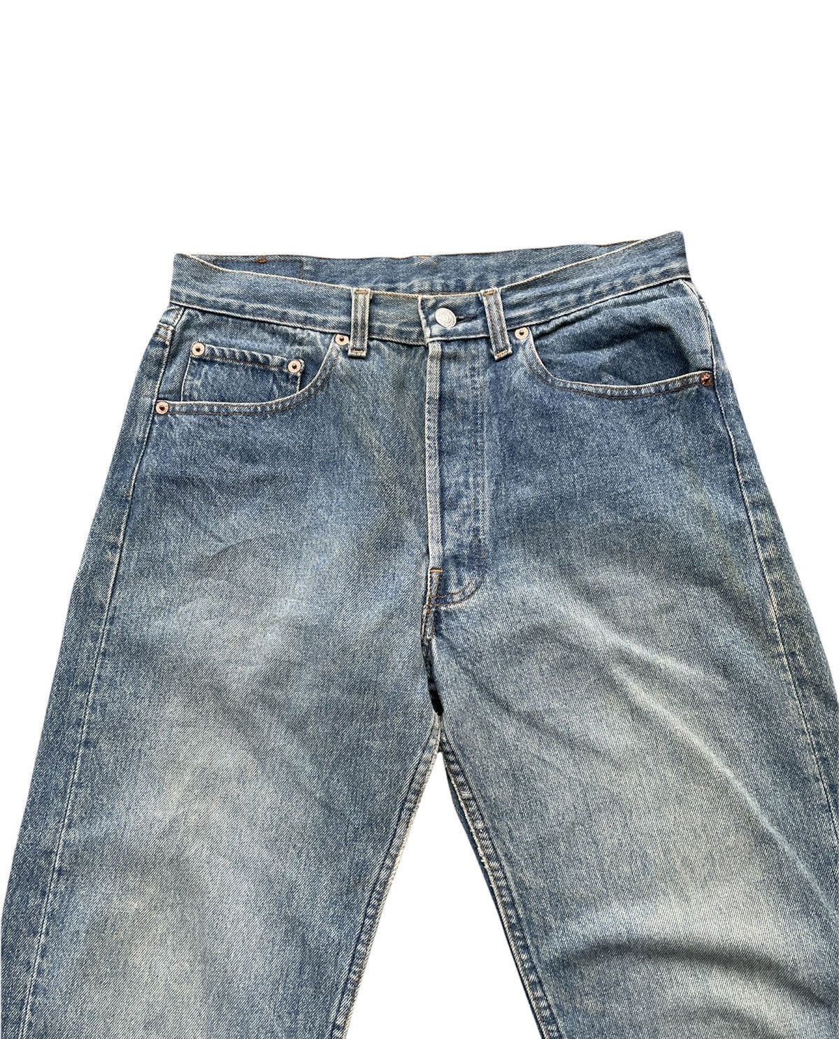 Levi's Vintage Levi’s 501 XX 1992 Usa Aging Faded Wash Denim Size US 30 / EU 46 - 5 Thumbnail