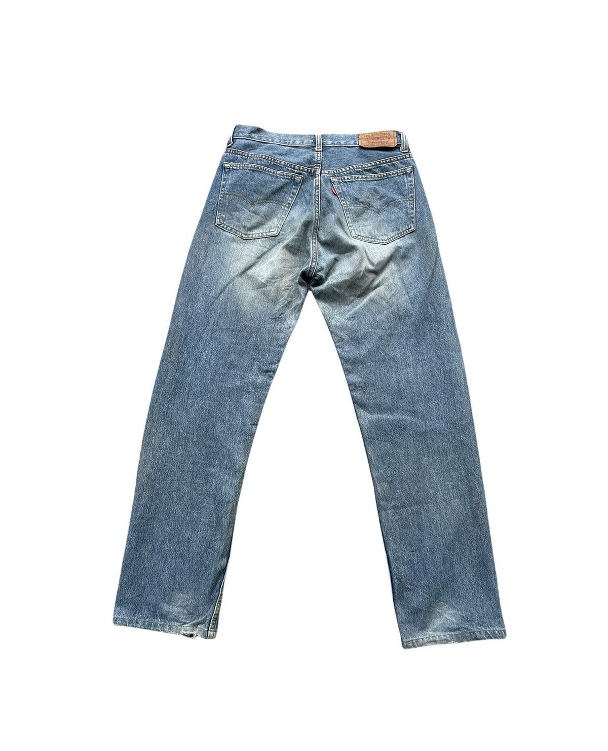 Levi's Vintage Levi’s 501 XX 1992 Usa Aging Faded Wash Denim Size US 30 / EU 46 - 8 Thumbnail