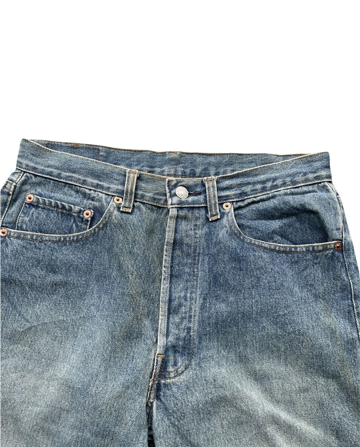 Levi's Vintage Levi’s 501 XX 1992 Usa Aging Faded Wash Denim Size US 30 / EU 46 - 6 Thumbnail