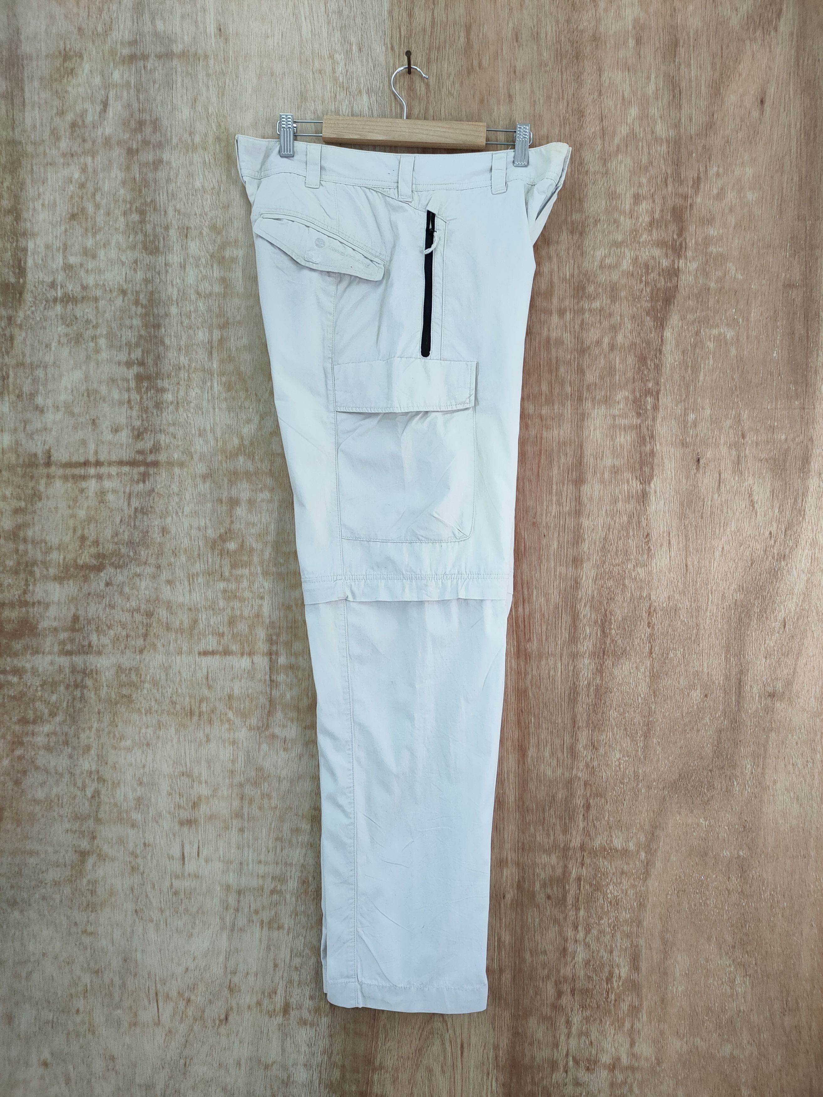 Timberland × Vintage VINTAGE TIMBERLAND WHITE CARGO PANTS Size US 32 / EU 48 - 4 Thumbnail