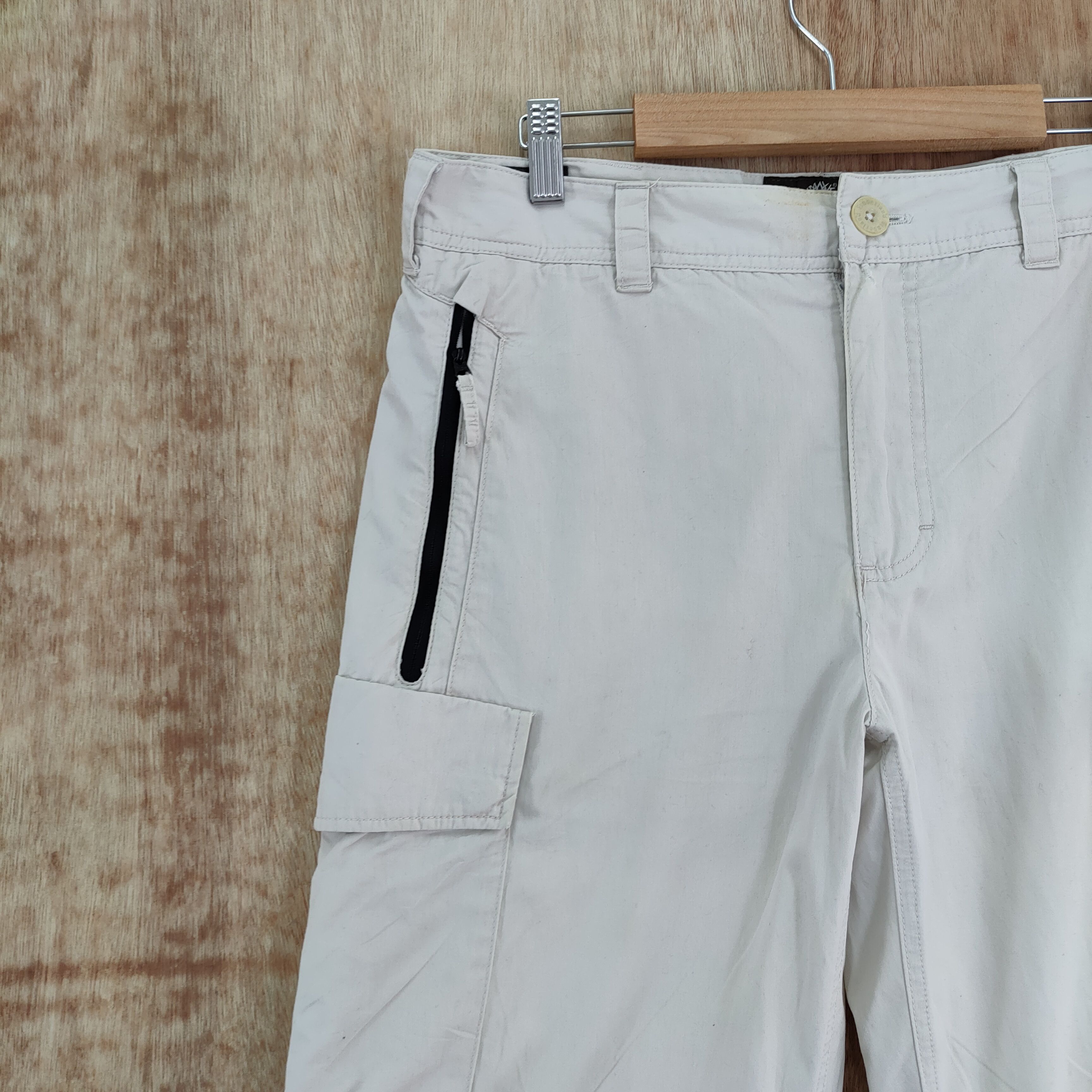Timberland × Vintage VINTAGE TIMBERLAND WHITE CARGO PANTS Size US 32 / EU 48 - 17 Thumbnail