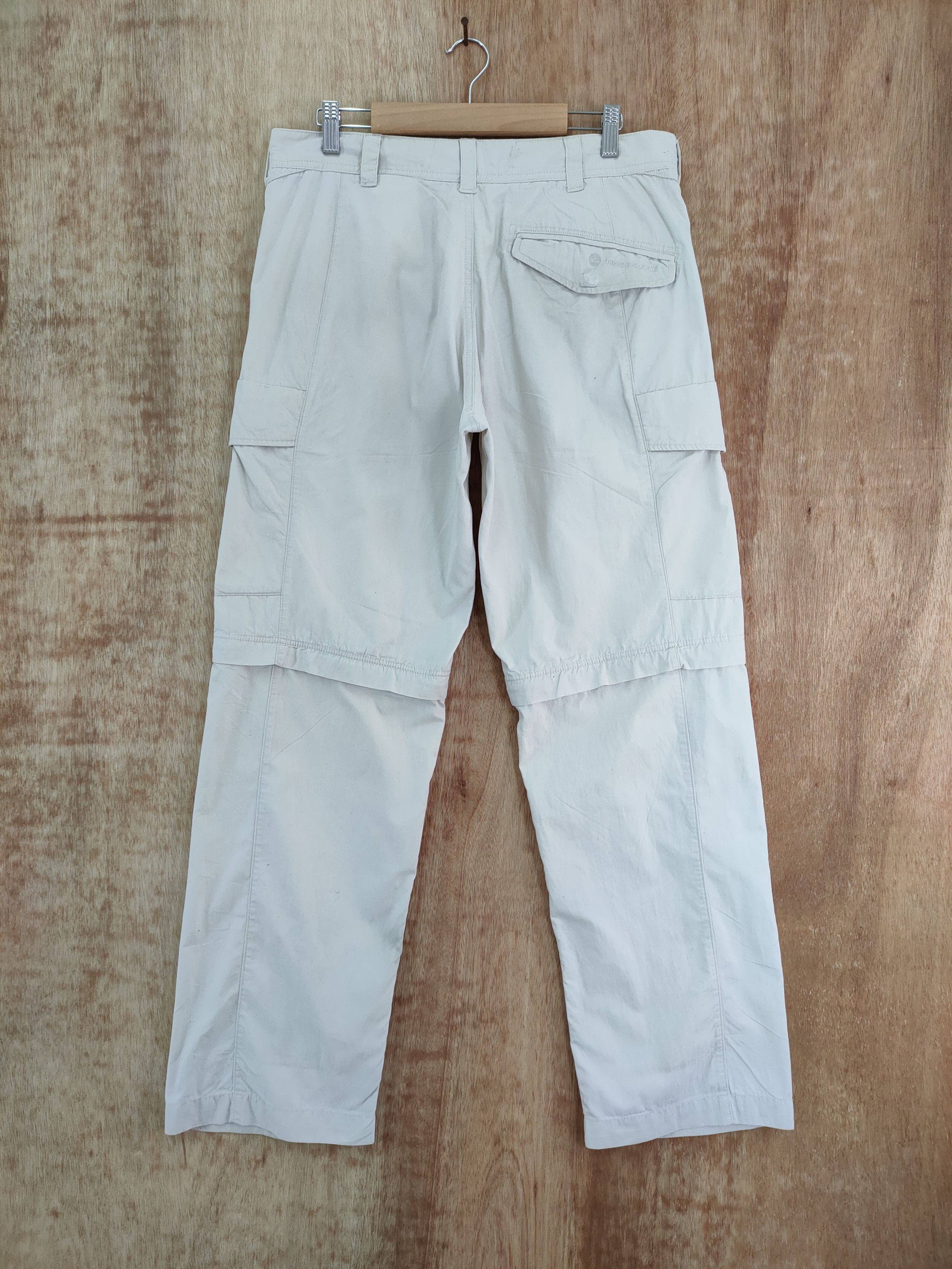 Timberland × Vintage VINTAGE TIMBERLAND WHITE CARGO PANTS Size US 32 / EU 48 - 5 Thumbnail