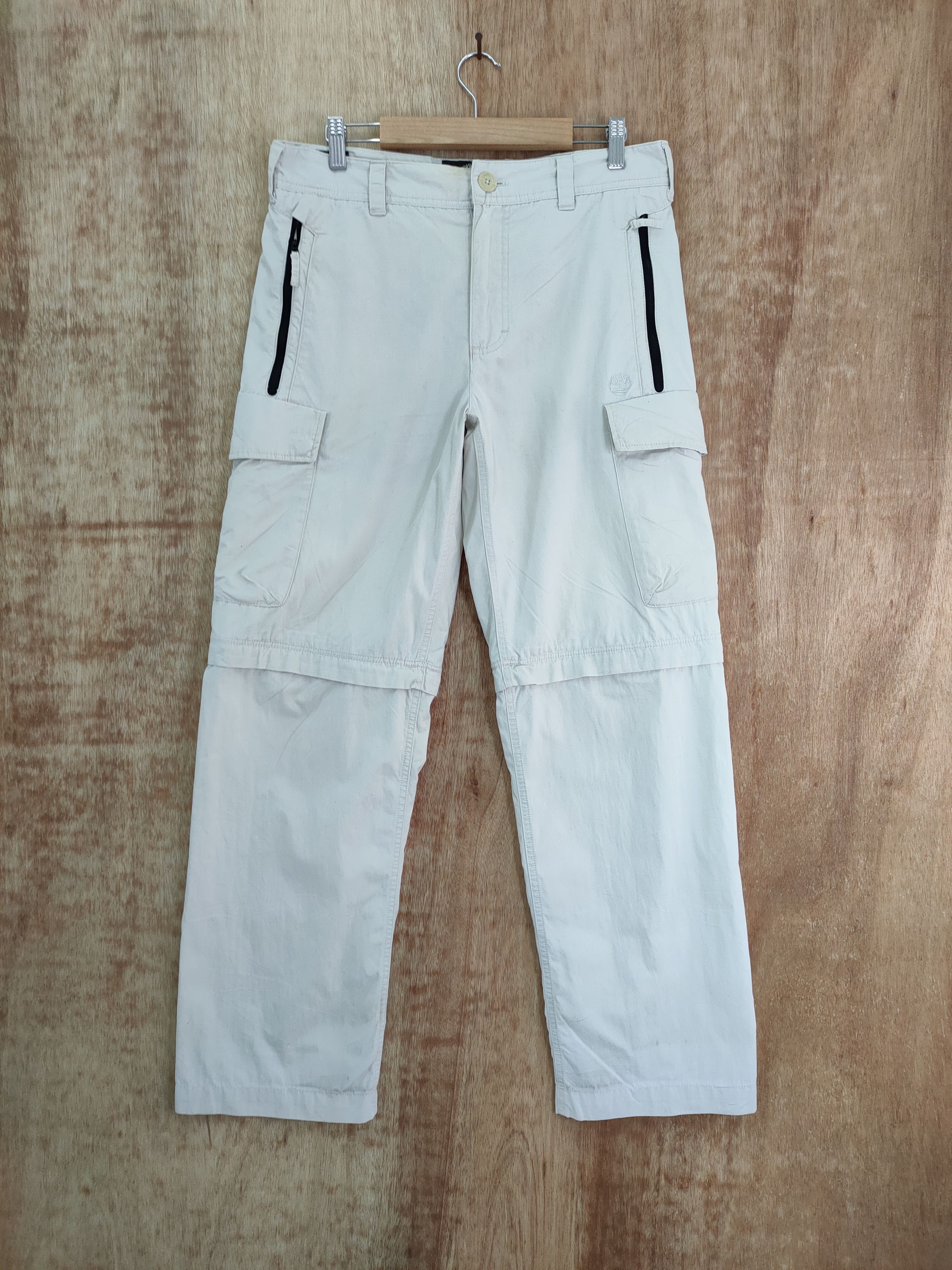 VINTAGE TIMBERLAND WHITE CARGO PANTS