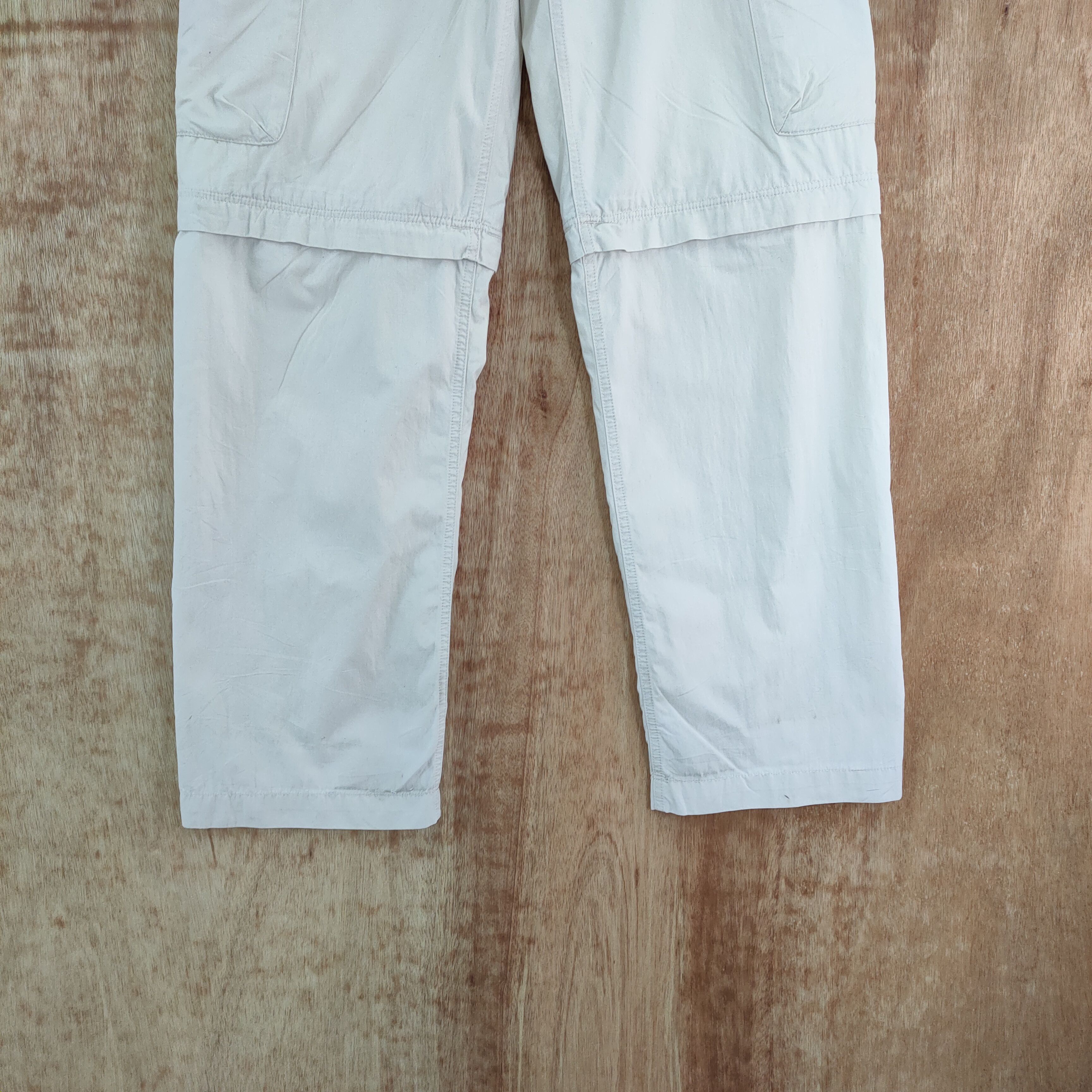 Timberland × Vintage VINTAGE TIMBERLAND WHITE CARGO PANTS Size US 32 / EU 48 - 3 Thumbnail