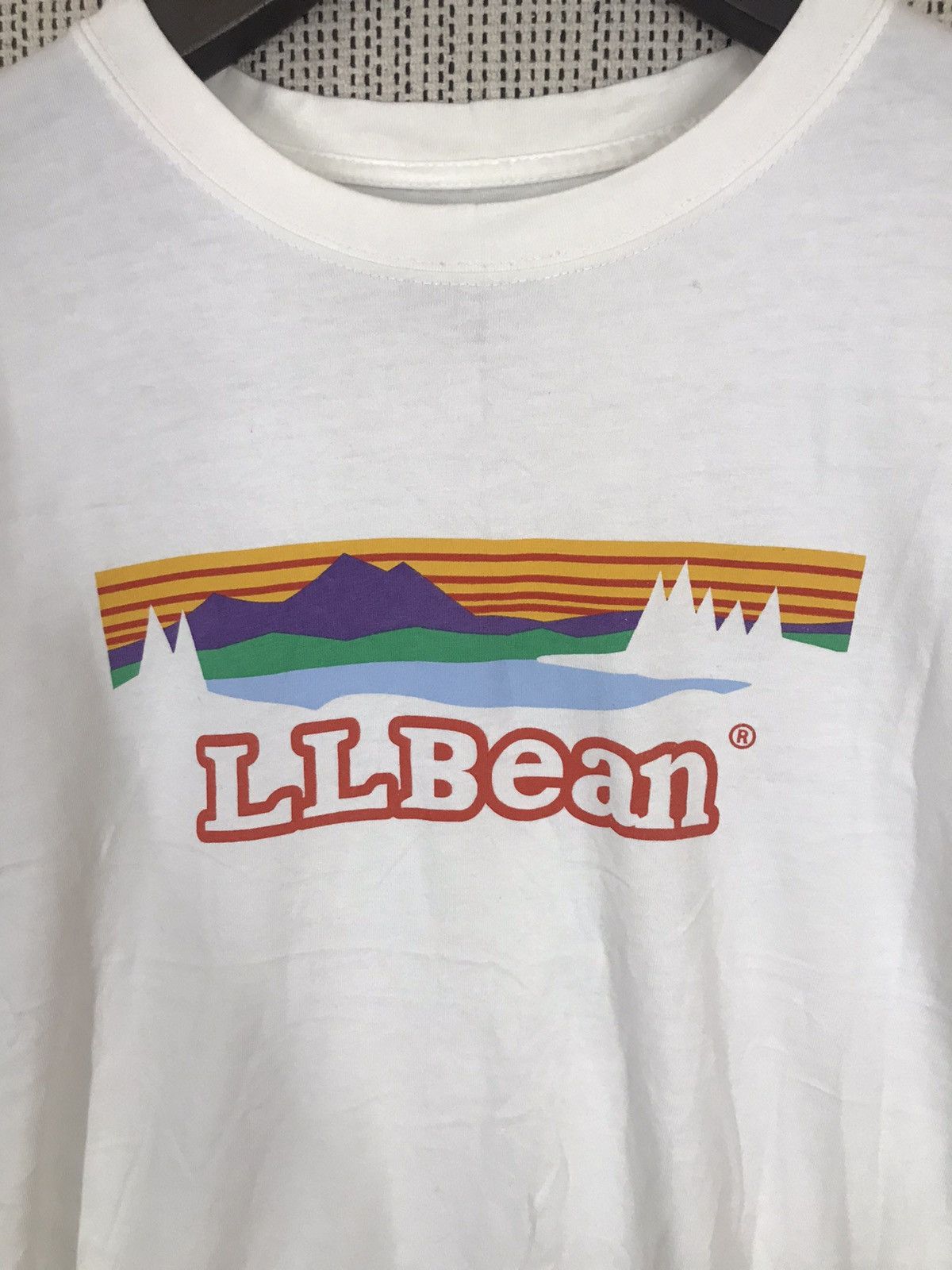 L.L. Bean ‼️LL BEAN TSHIRT SPELLOUT NICE DESIGN‼️ Size US M / EU 48-50 / 2 - 2 Thumbnail