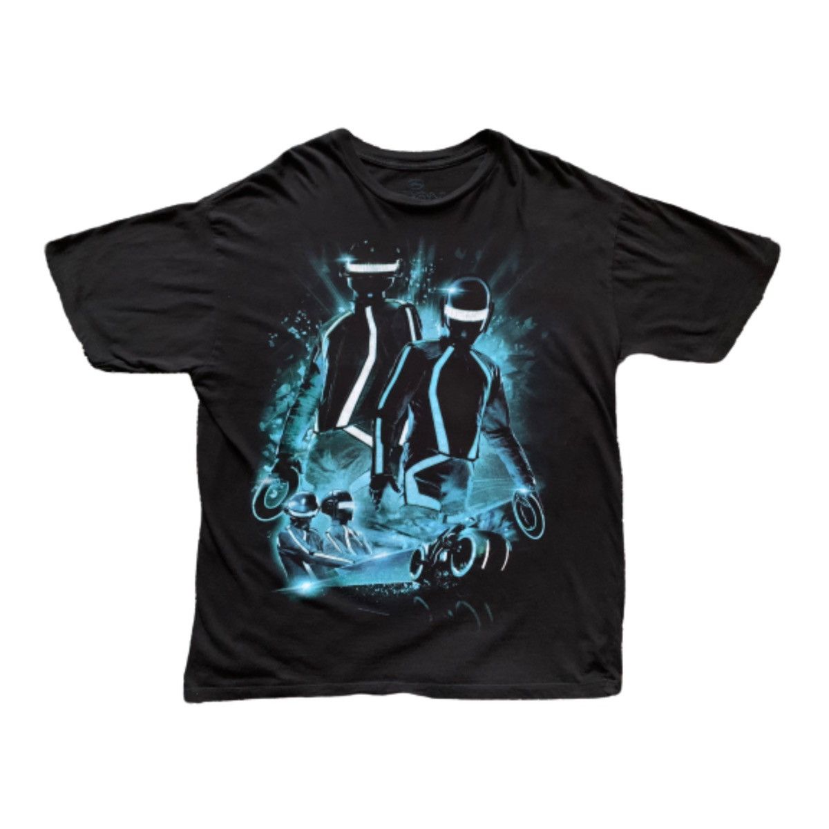 Disney Vintage daftpunk tronlegacy shirt Size US XL / EU 56 / 4 - 1 Thumbnail