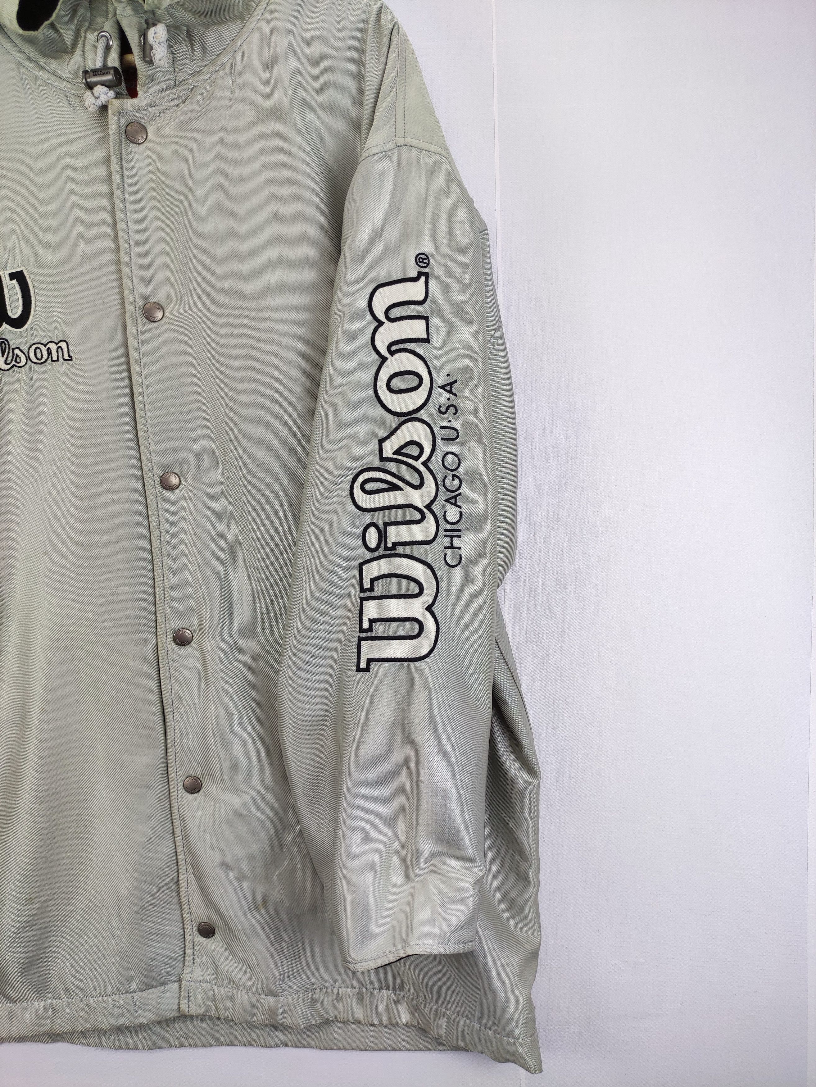 Wilson Vintage Wilson Jacket Snap Button Hoodie Size US M / EU 48-50 / 2 - 3 Thumbnail