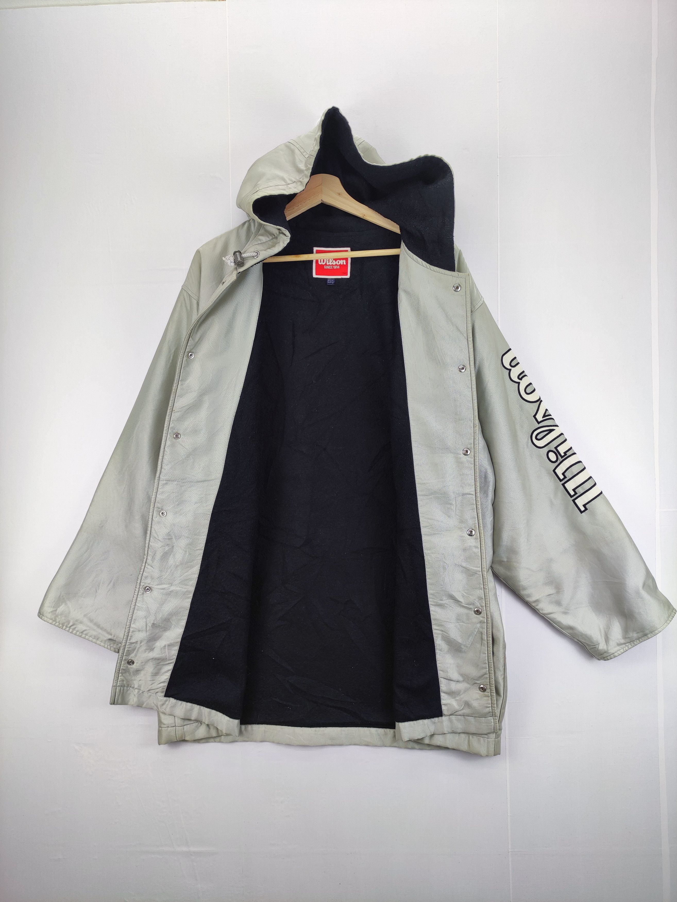Wilson Vintage Wilson Jacket Snap Button Hoodie Size US M / EU 48-50 / 2 - 4 Thumbnail