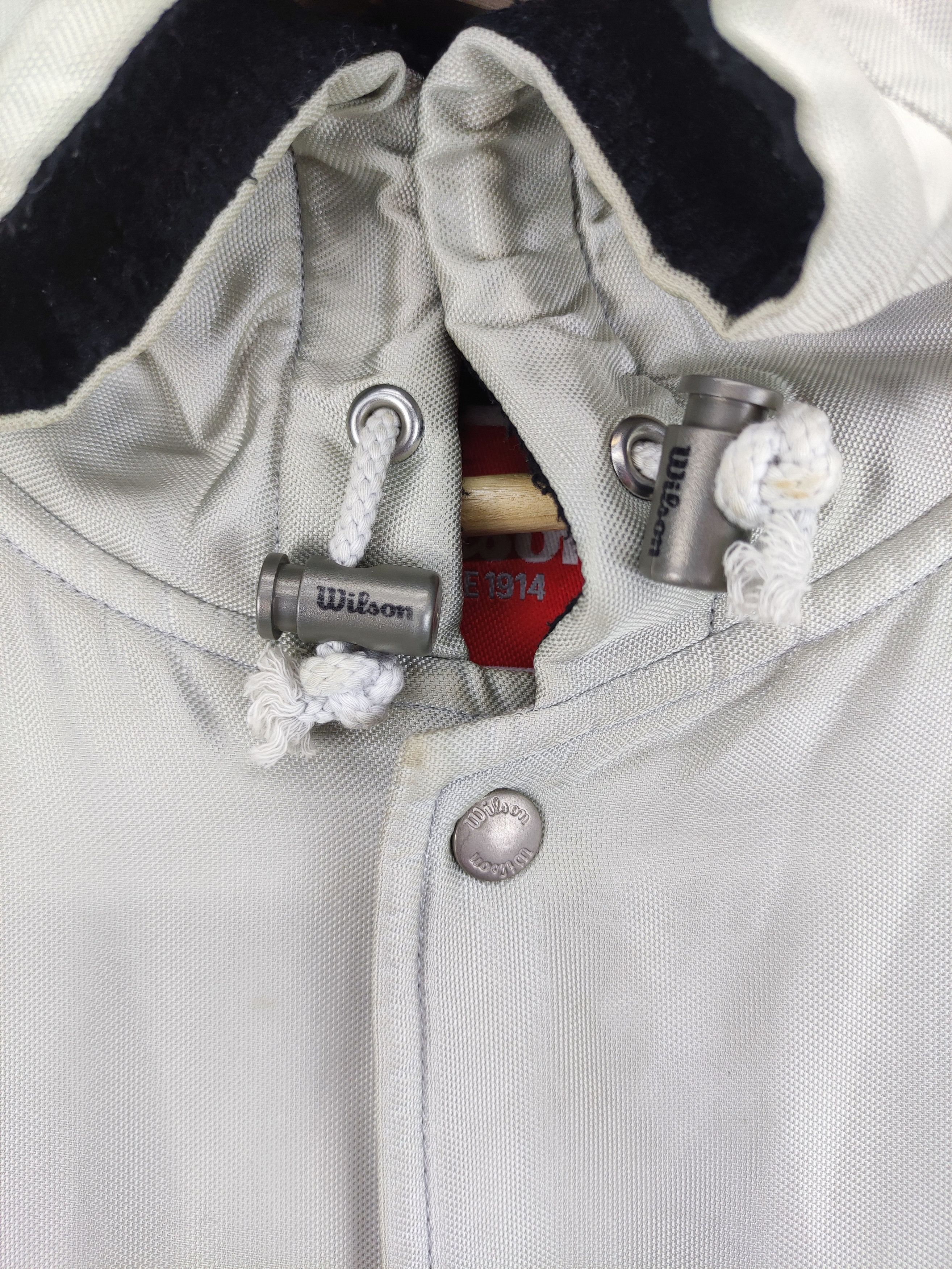 Wilson Vintage Wilson Jacket Snap Button Hoodie Size US M / EU 48-50 / 2 - 2 Thumbnail