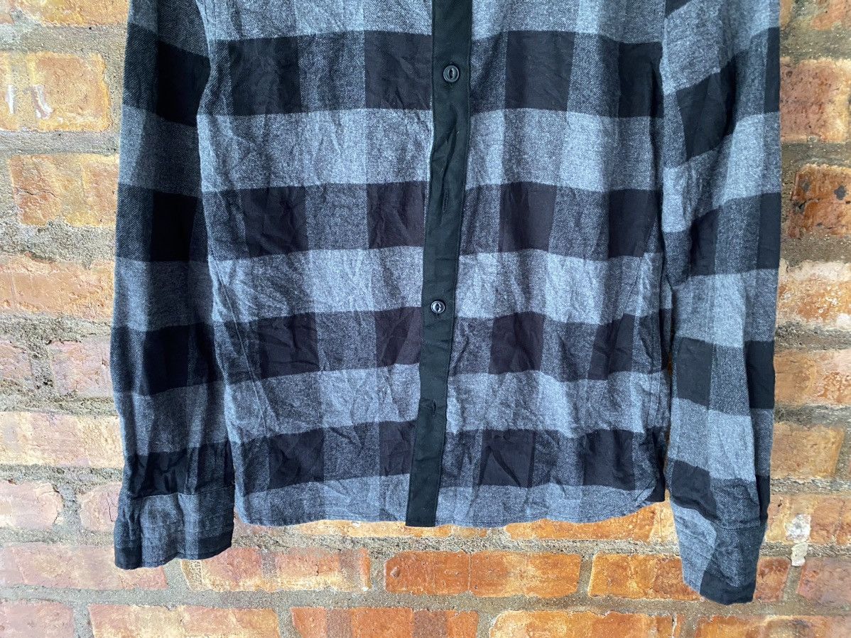 Number (N)ine Cross Black check wool blend Size US M / EU 48-50 / 2 - 4 Thumbnail