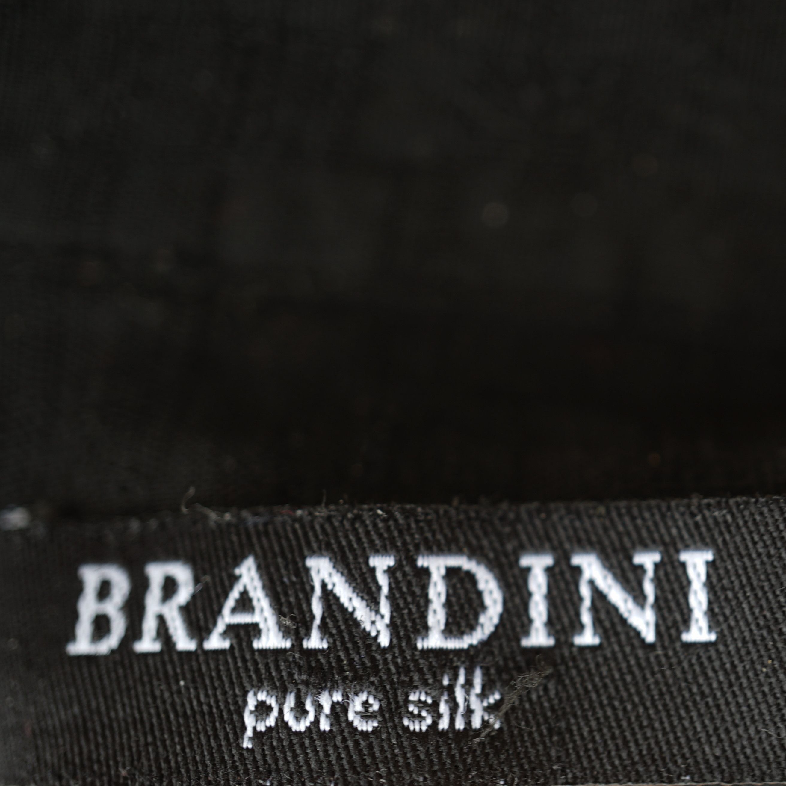 Brandini PURE SILK BLACK SHIRT Size US L / EU 52-54 / 3 - 6 Thumbnail