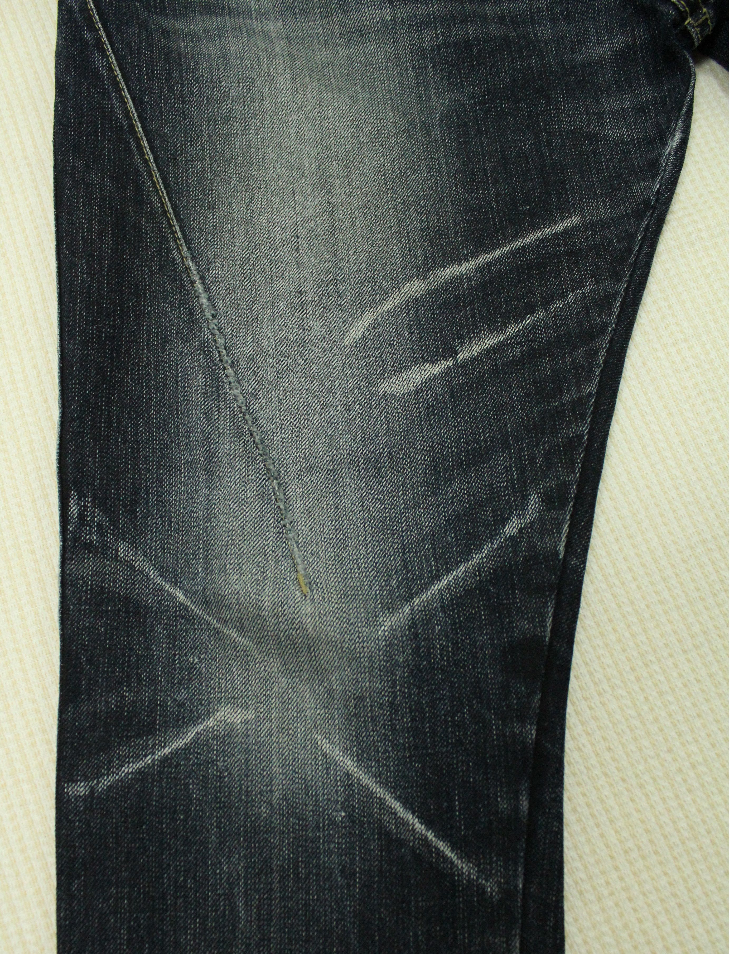 Marithe + Francois Girbaud Asymmetrical PPFM Denim Jeans Drop Crotch Size US 33 - 4 Thumbnail