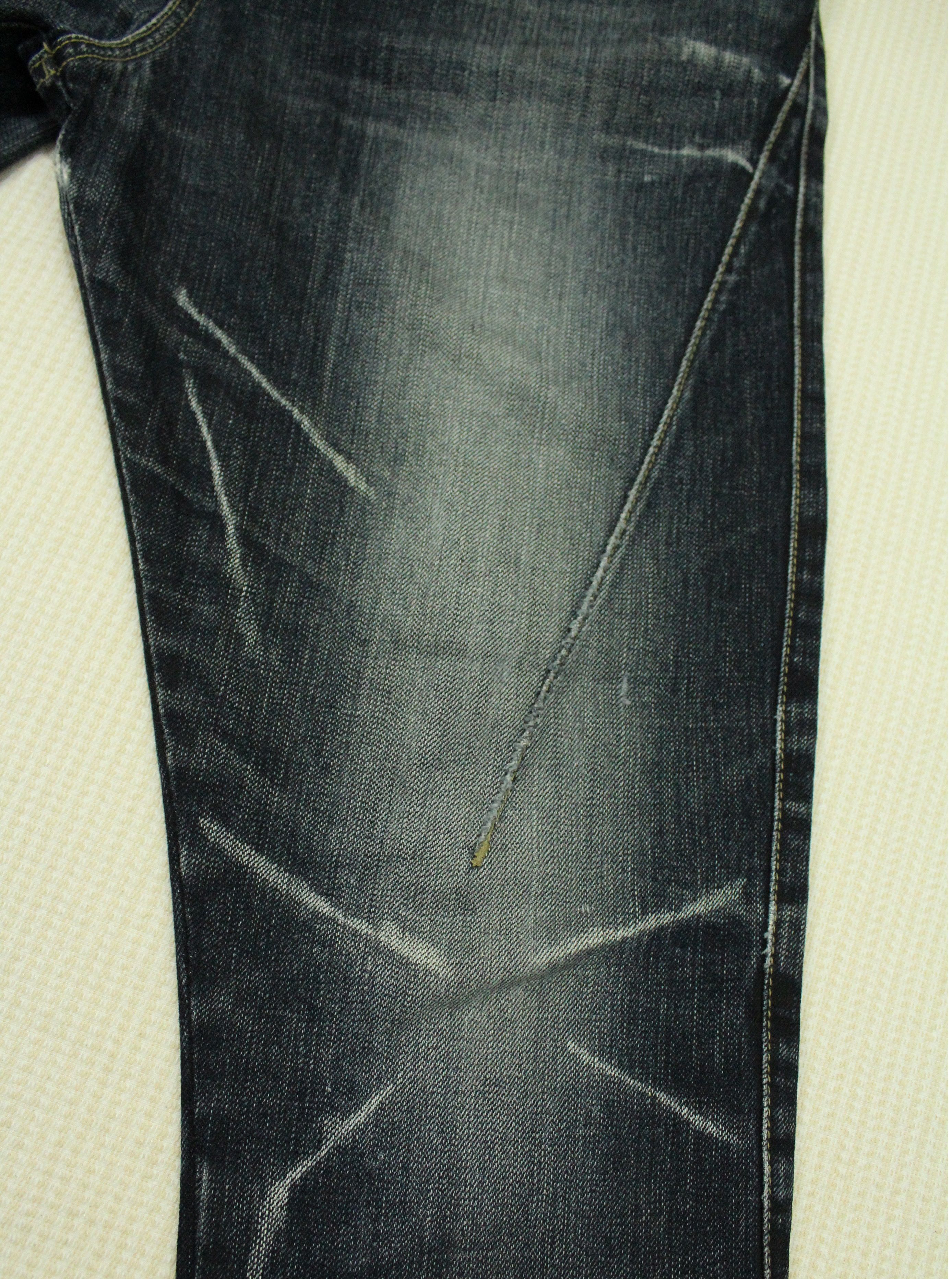 Marithe + Francois Girbaud Asymmetrical PPFM Denim Jeans Drop Crotch Size US 33 - 5 Thumbnail