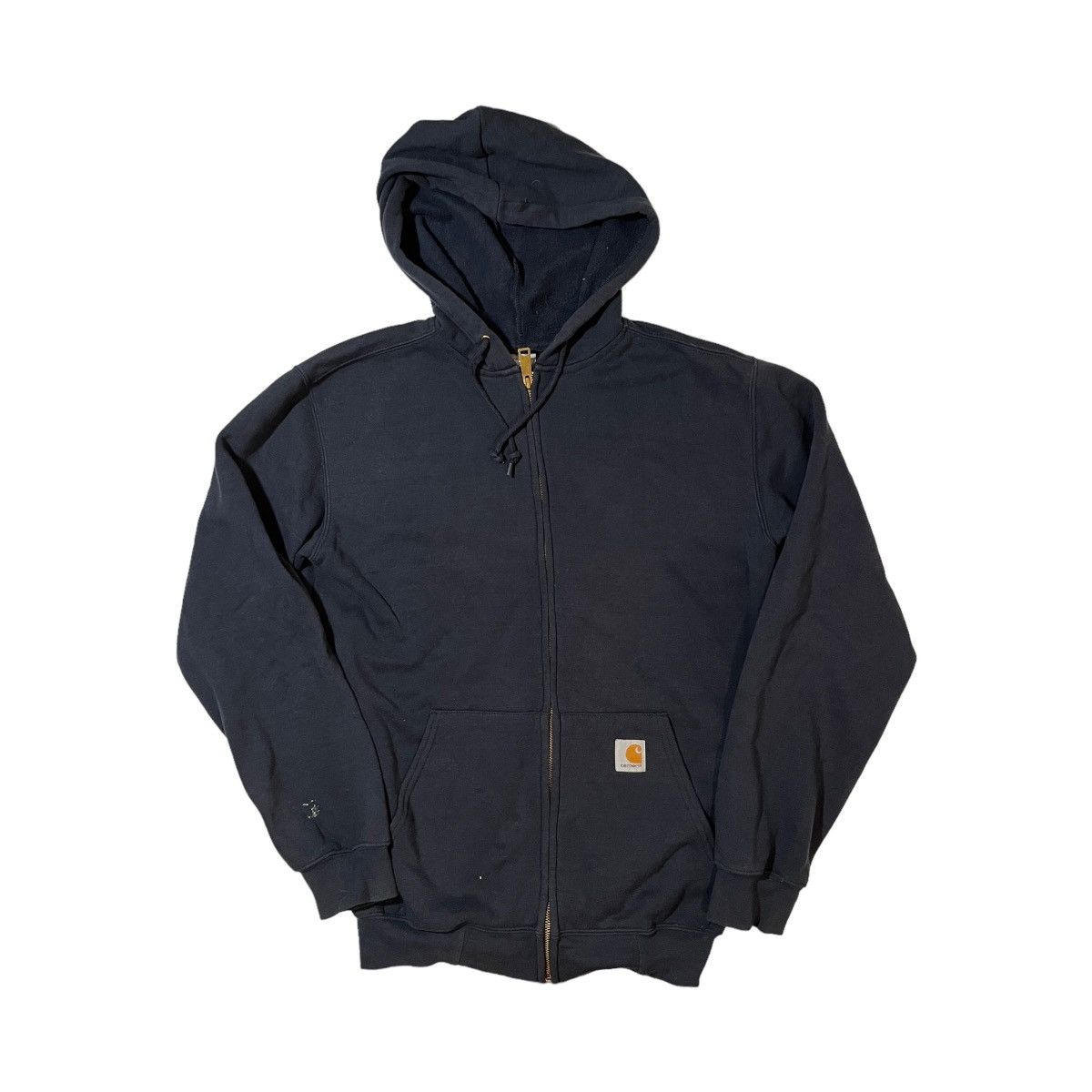 Carhartt × Vintage Vintage Carhartt Zip Hoodie Navy Blue Size US S / EU 44-46 / 1 - 1 Thumbnail